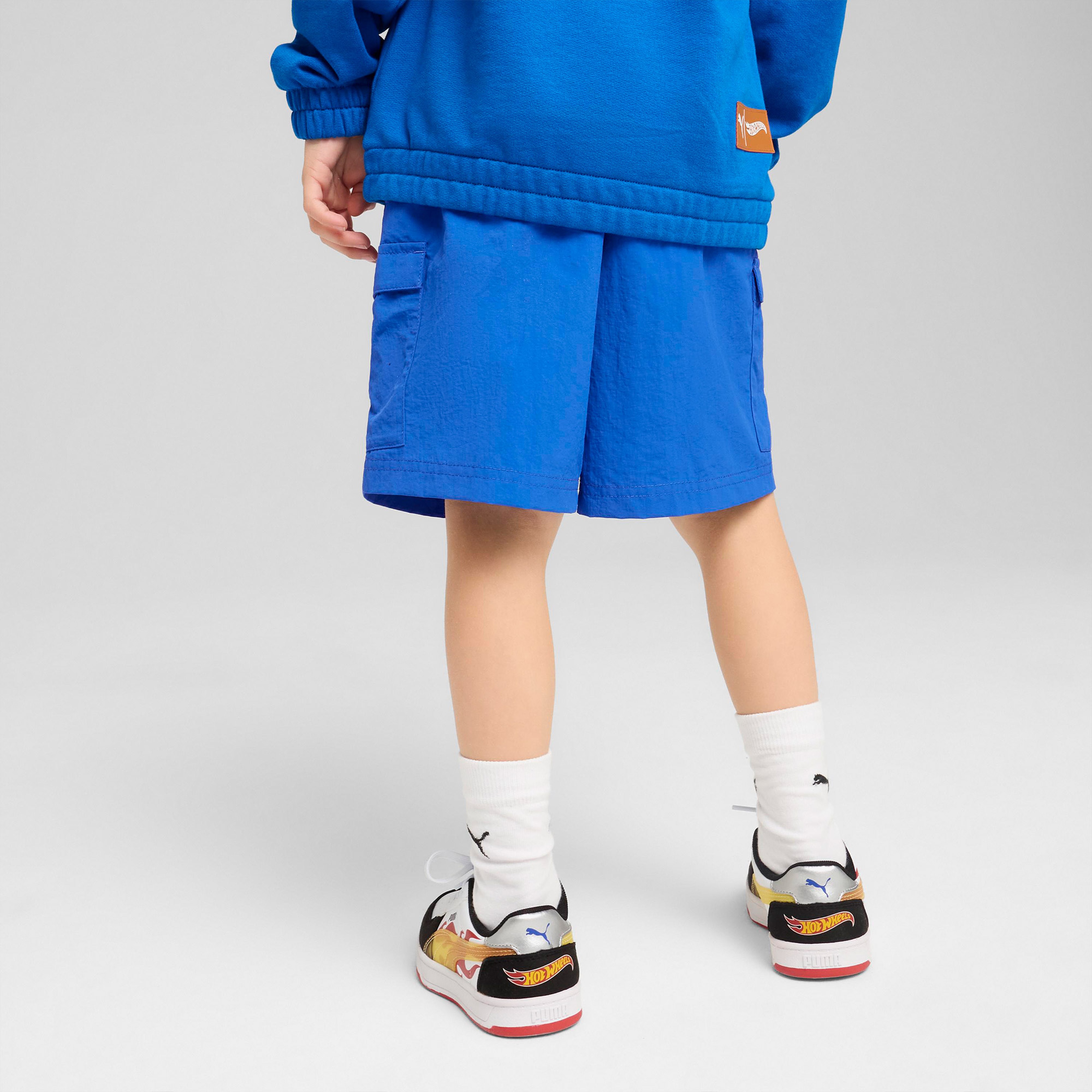 Puma X Hot Wheels Çocuk Lacivert Şort