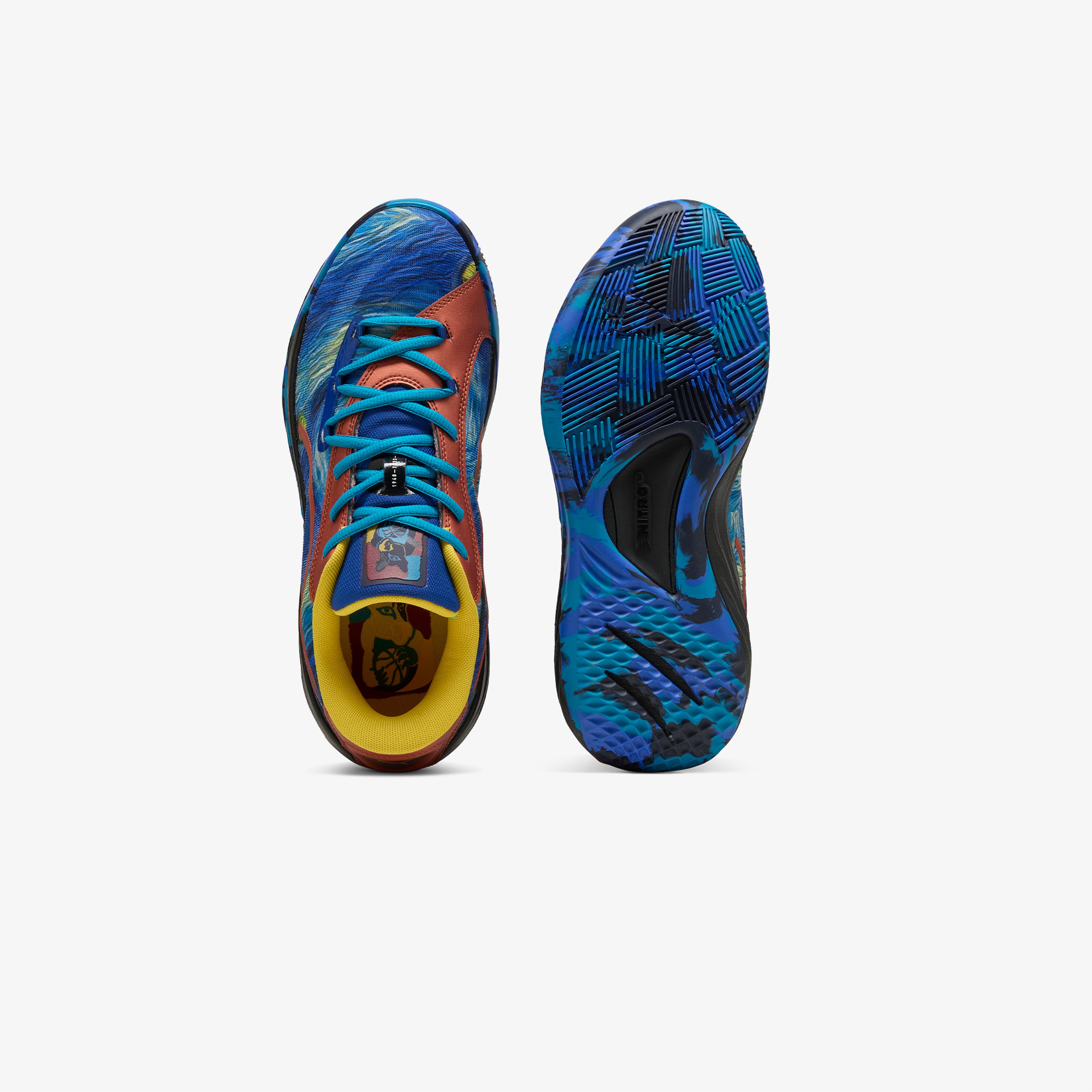 Puma All-Pro Nitro Dylan Exhibit Erkek Lacivert Spor Ayakkabı