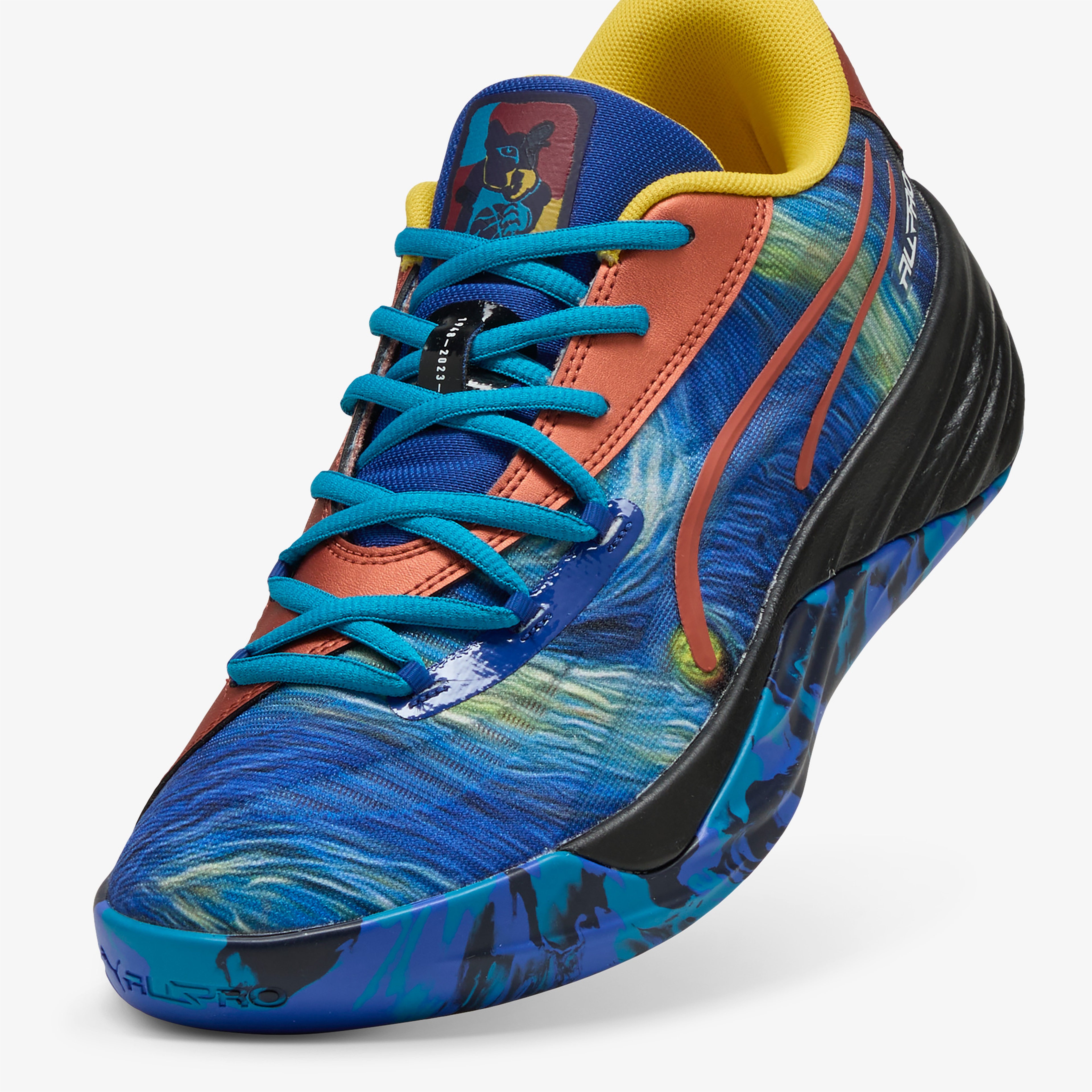 Puma All-Pro Nitro Dylan Exhibit Erkek Lacivert Spor Ayakkabı