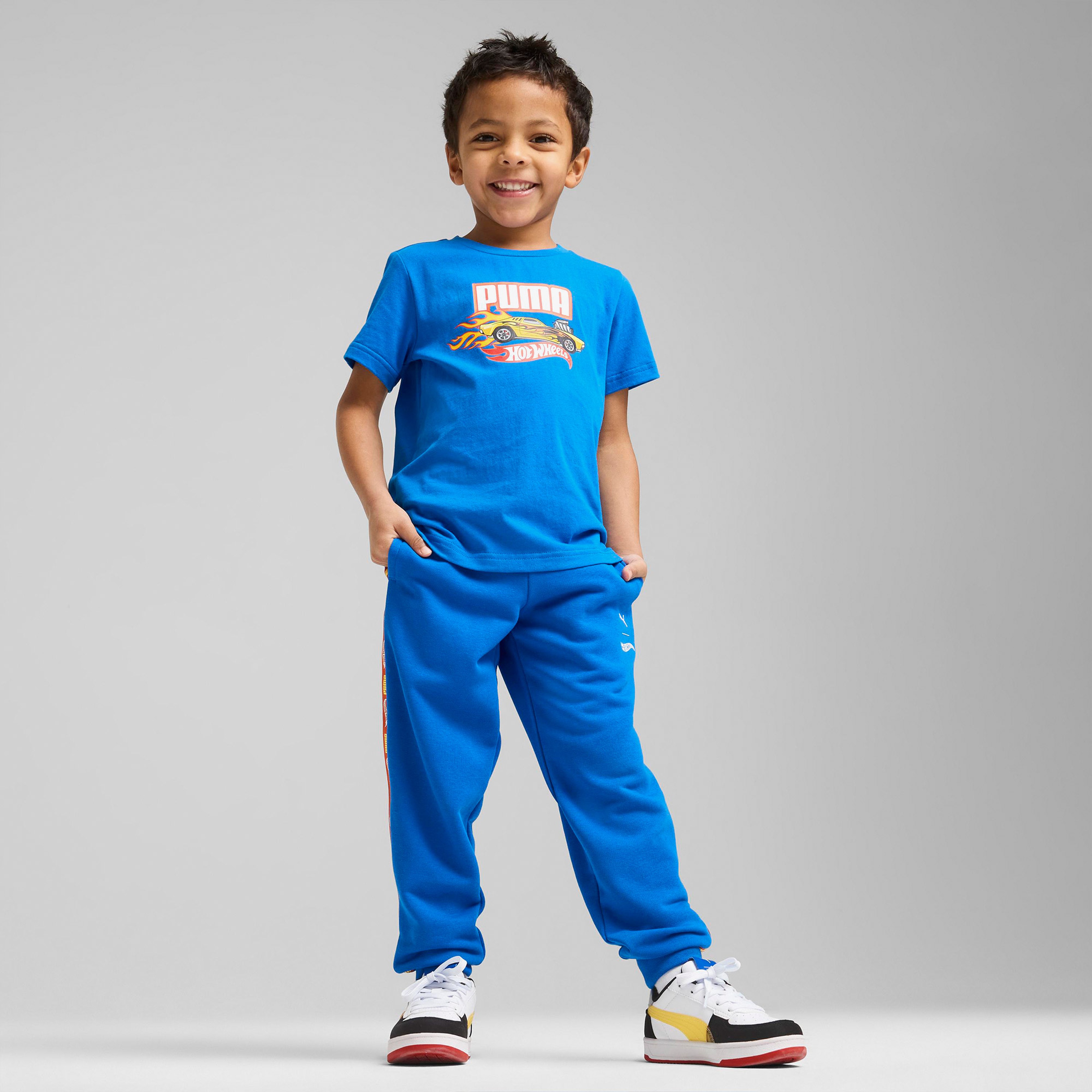 Puma X Hot Wheels Çocuk Lacivert T-Shirt