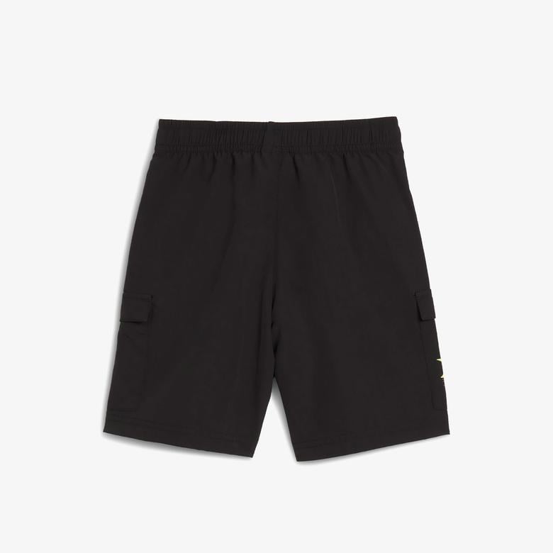 Puma X Hot Wheels Çocuk Siyah Şort