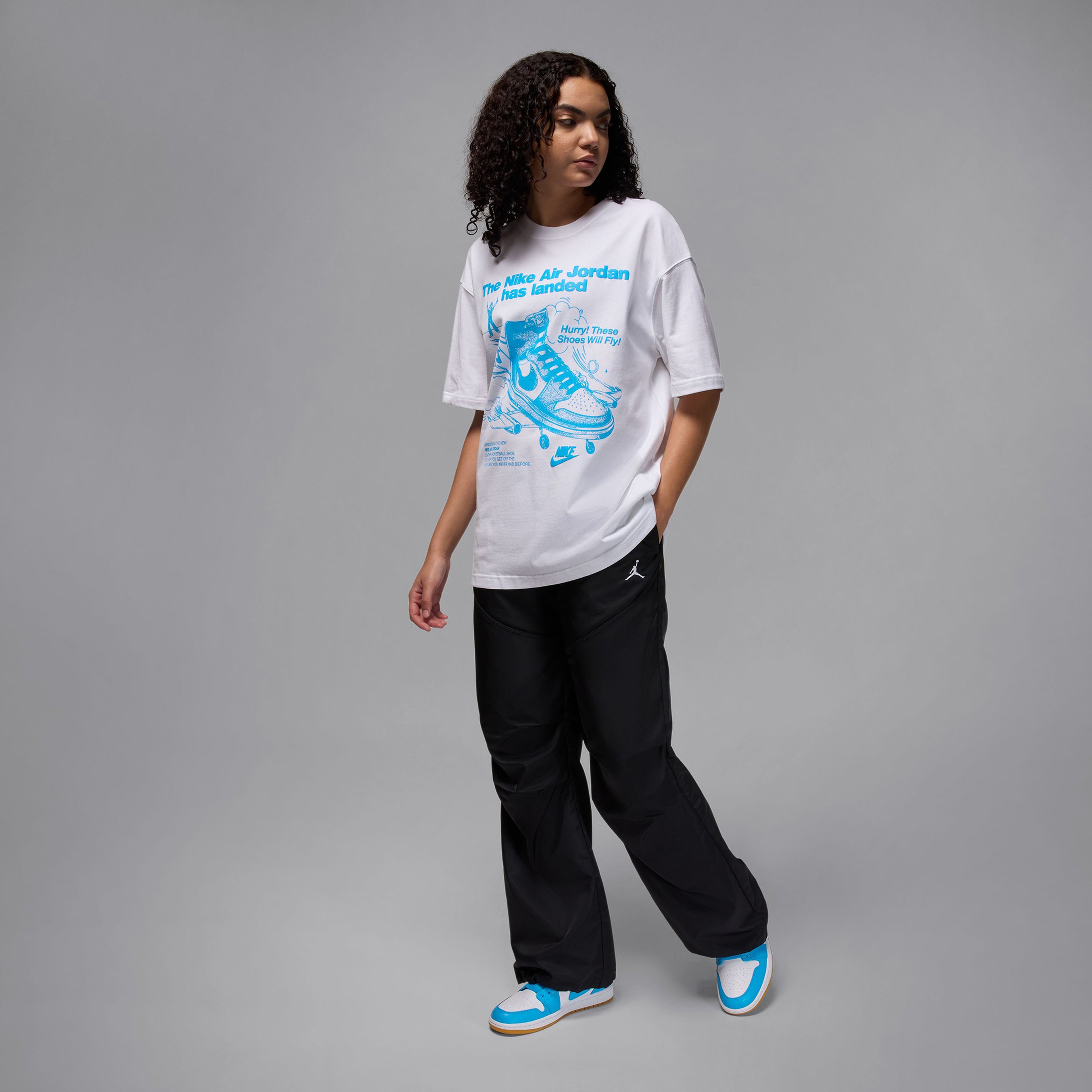 Nike Air Jordan 1 Low Kadın Beyaz Sneaker