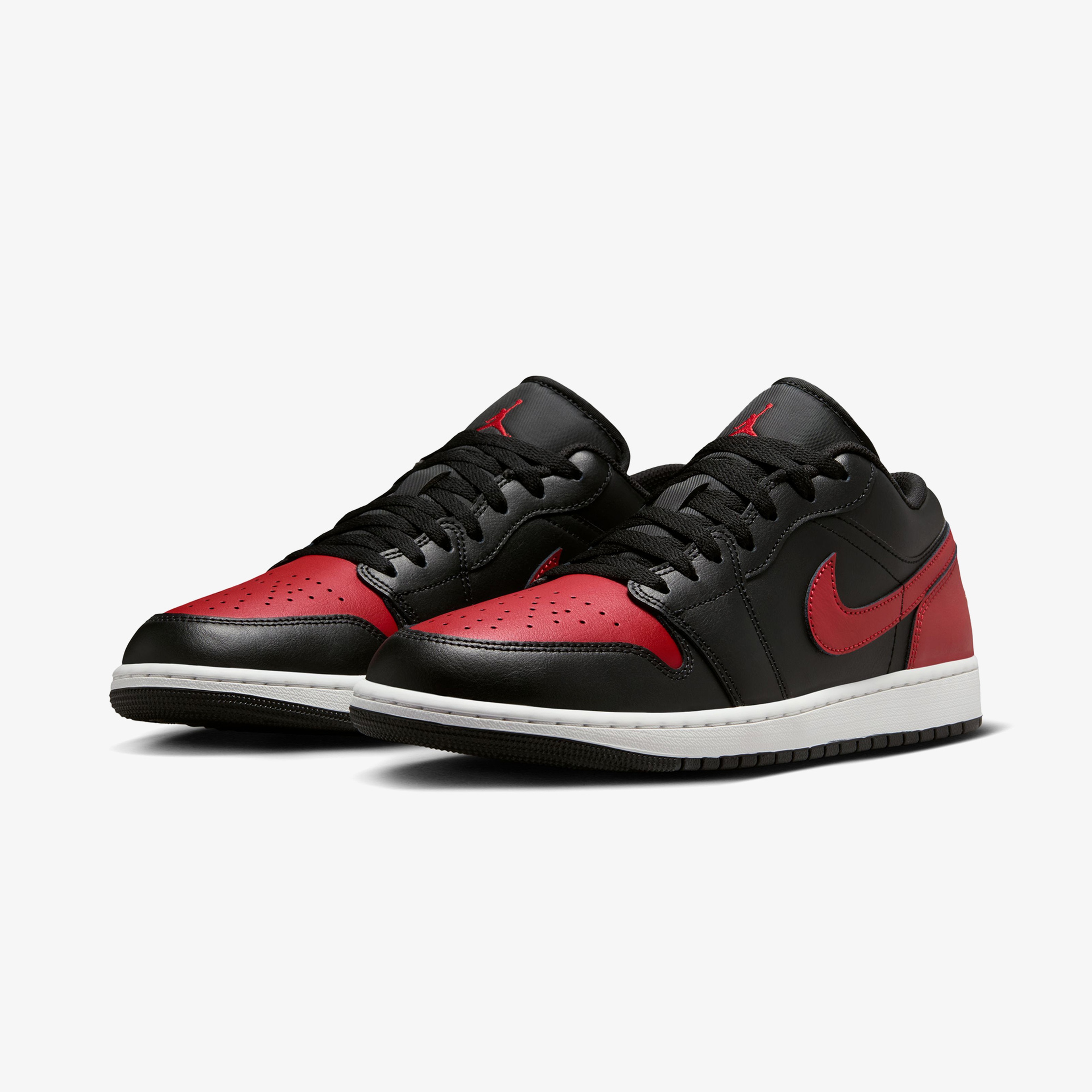 Nike Air Jordan 1 Low Erkek Gri Sneaker