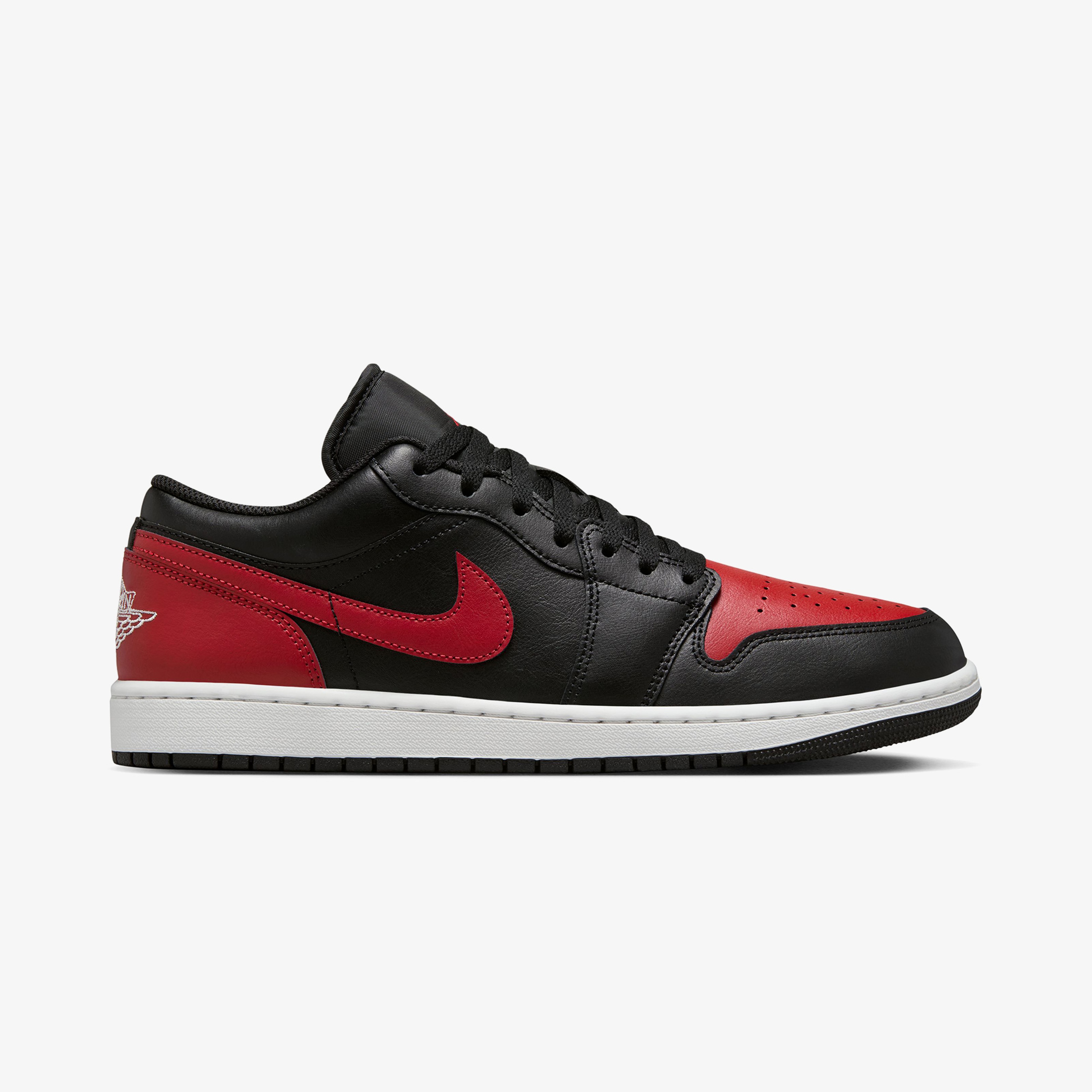 Nike Air Jordan 1 Low Erkek Gri Sneaker