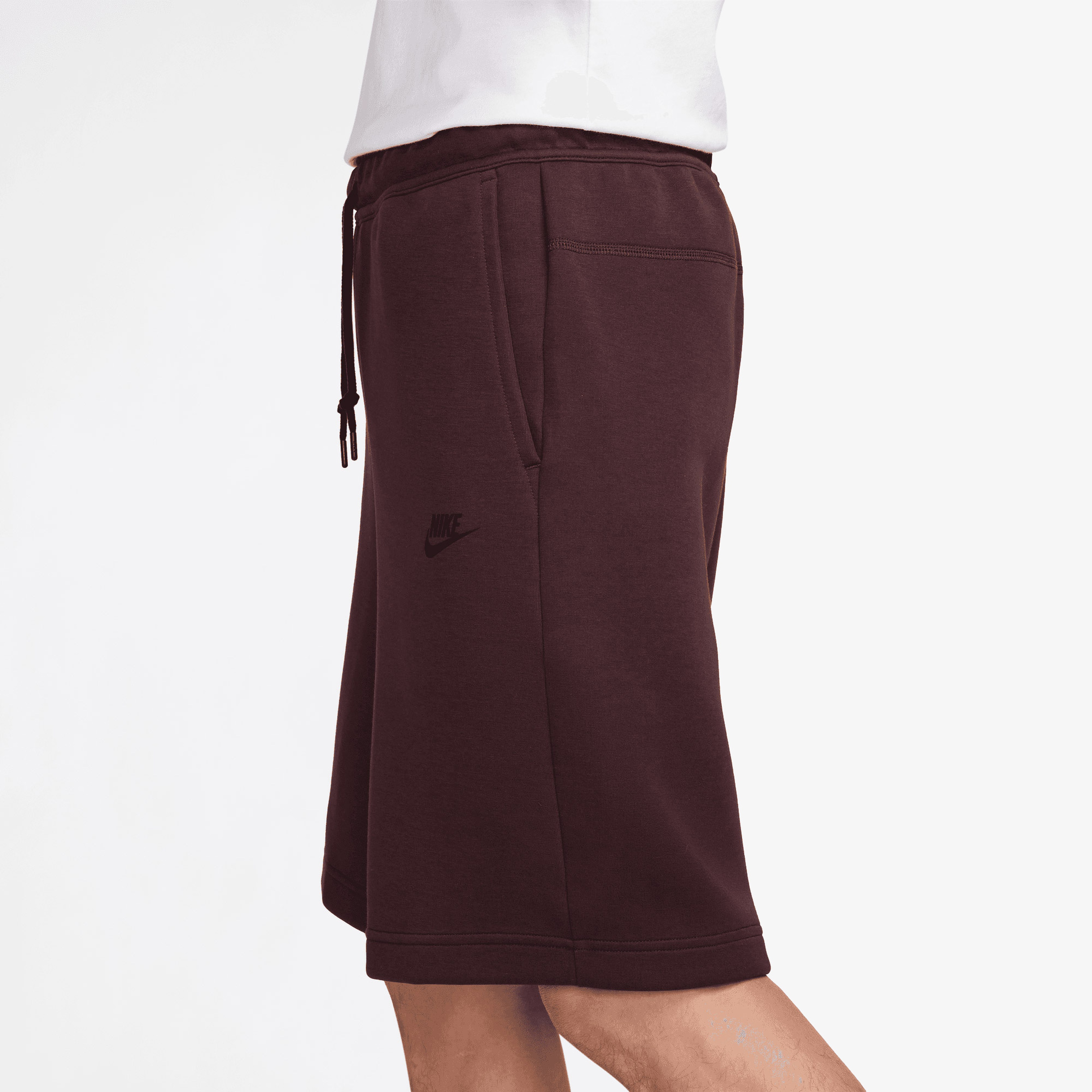 Nike Tech Fleece Erkek Bordo Şort