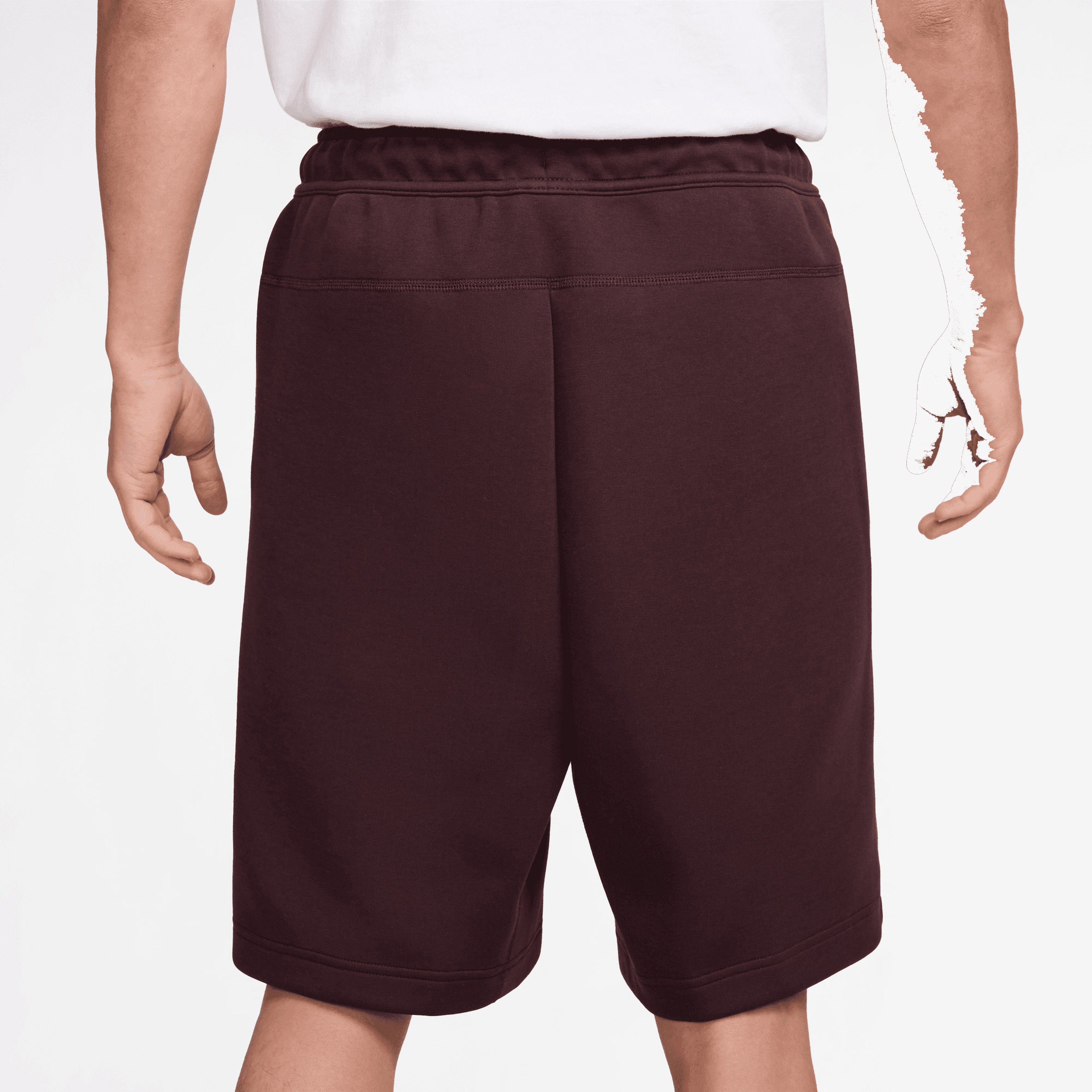 Nike Tech Fleece Erkek Bordo Şort