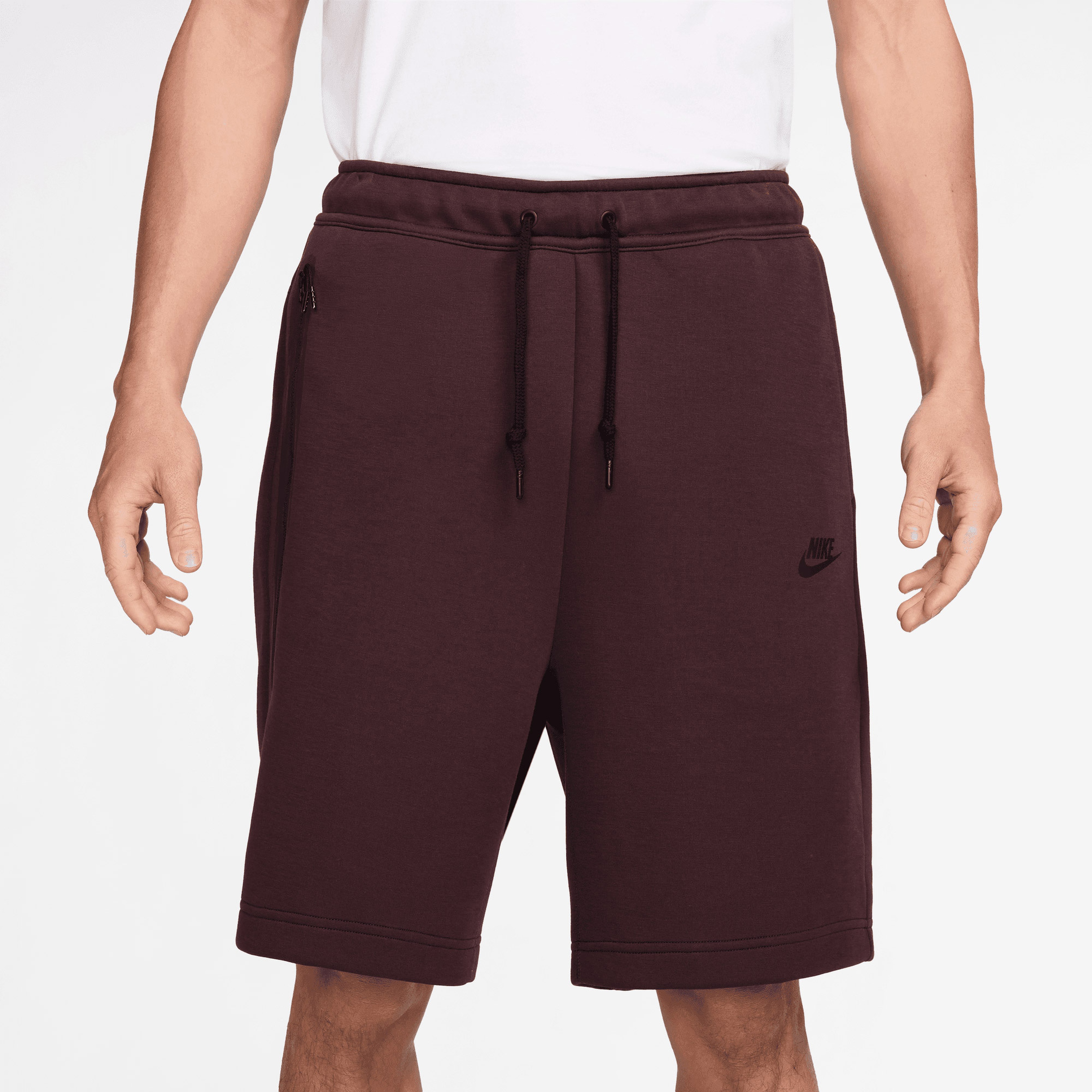 Nike Tech Fleece Erkek Bordo Şort