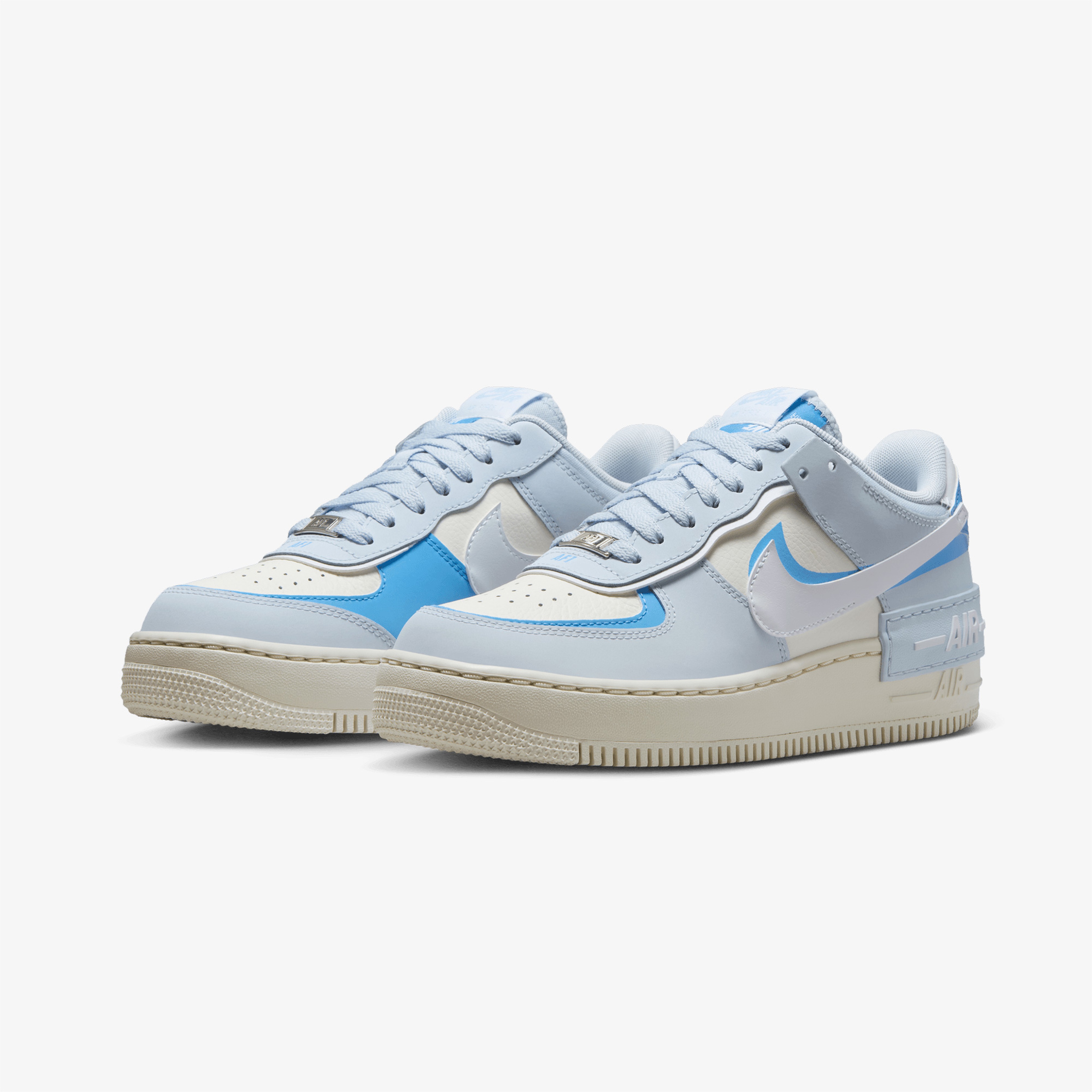 Nike Air Force 1 Shadow Kadın Mavi Sneaker