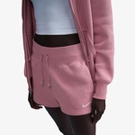 Nike Sportswear Phoenix Fleece Yüksek Belli Bol Kadın Pembe Şort