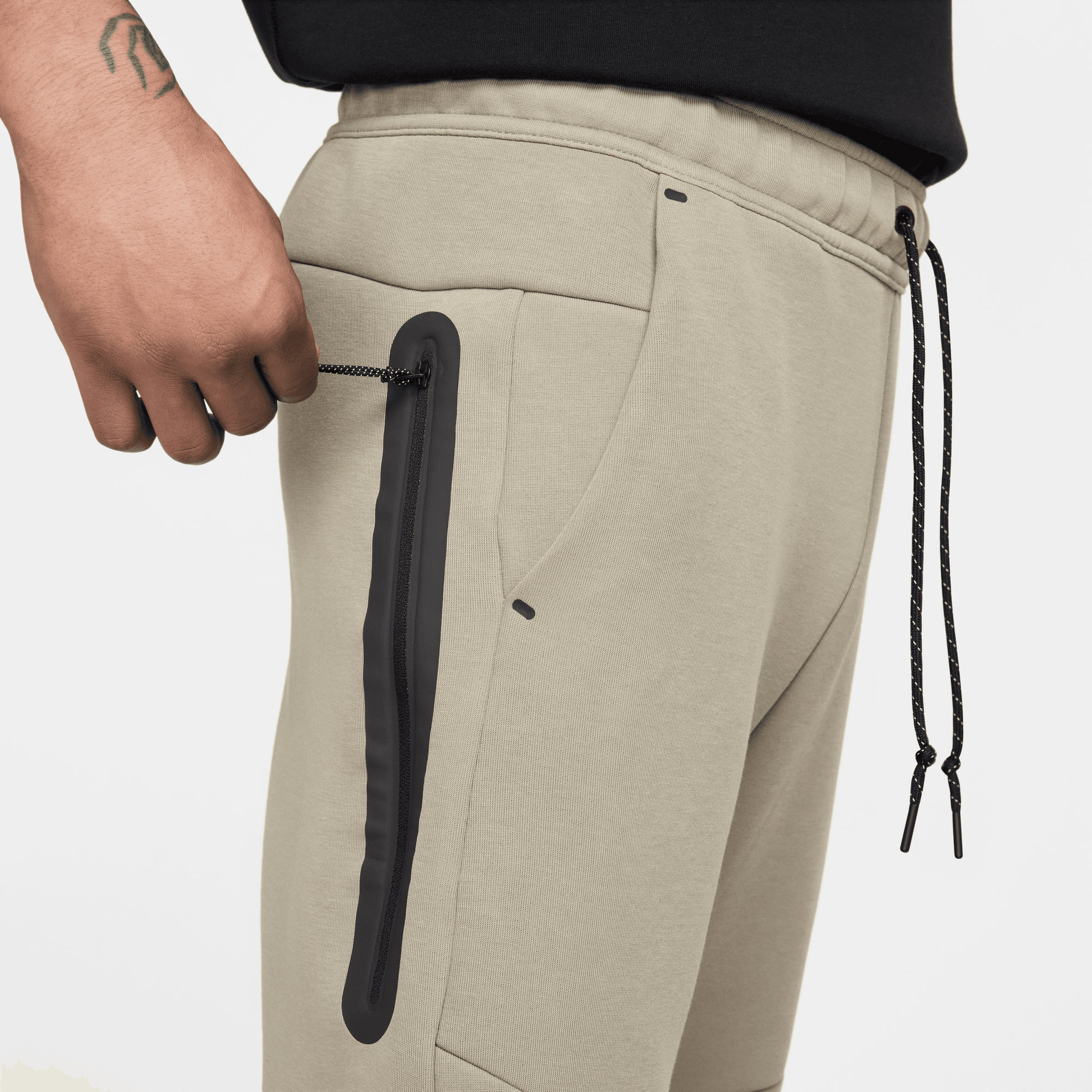 Nike Tech Fleece Erkek Bej Eşofman Altı