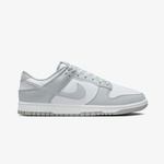 Nike Dunk Low Retro Erkek Beyaz/Gri Sneaker