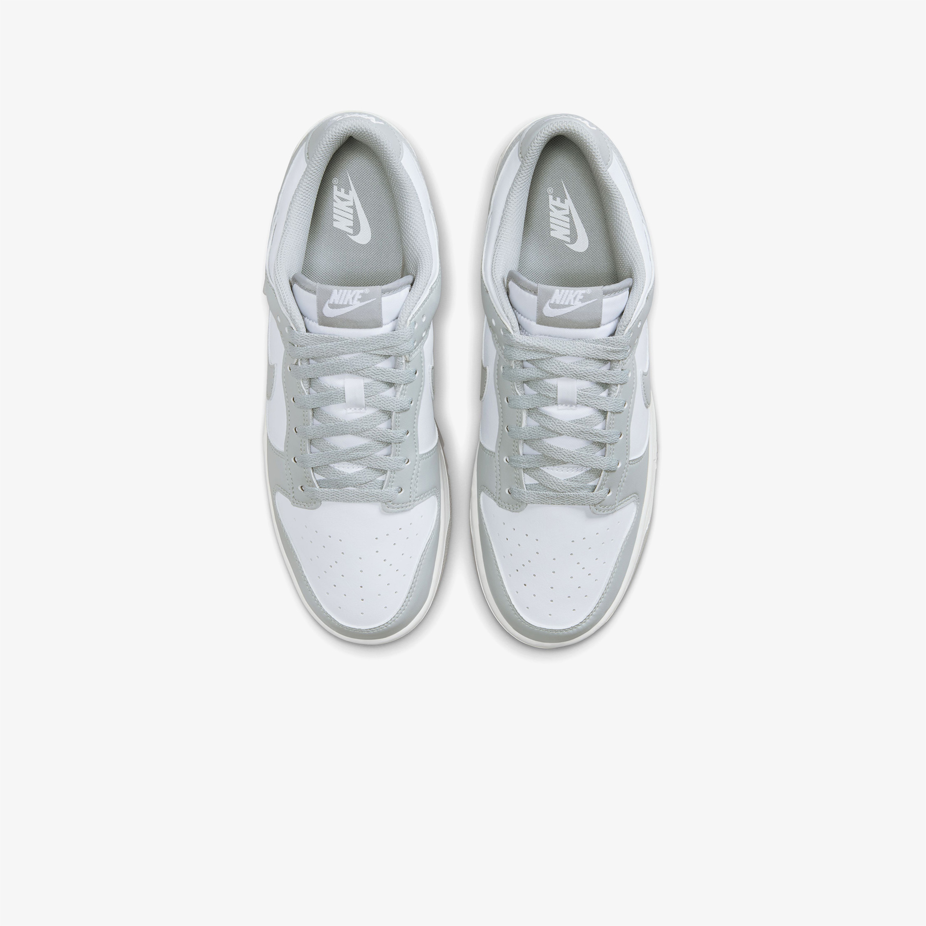 Nike Dunk Low Retro Erkek Beyaz/Gri Sneaker