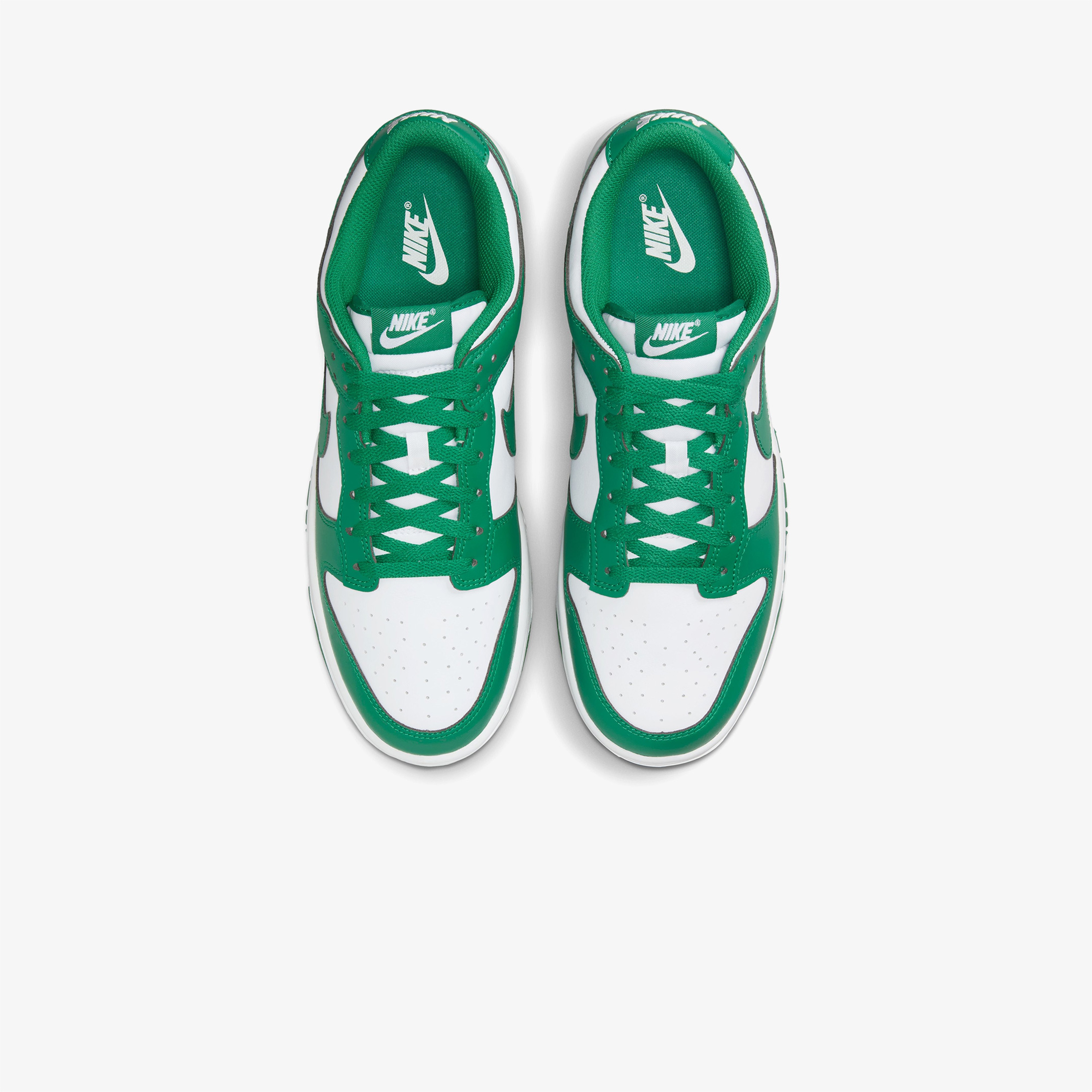 Nike Dunk Low Retro Erkek Beyaz/Yeşil Sneaker