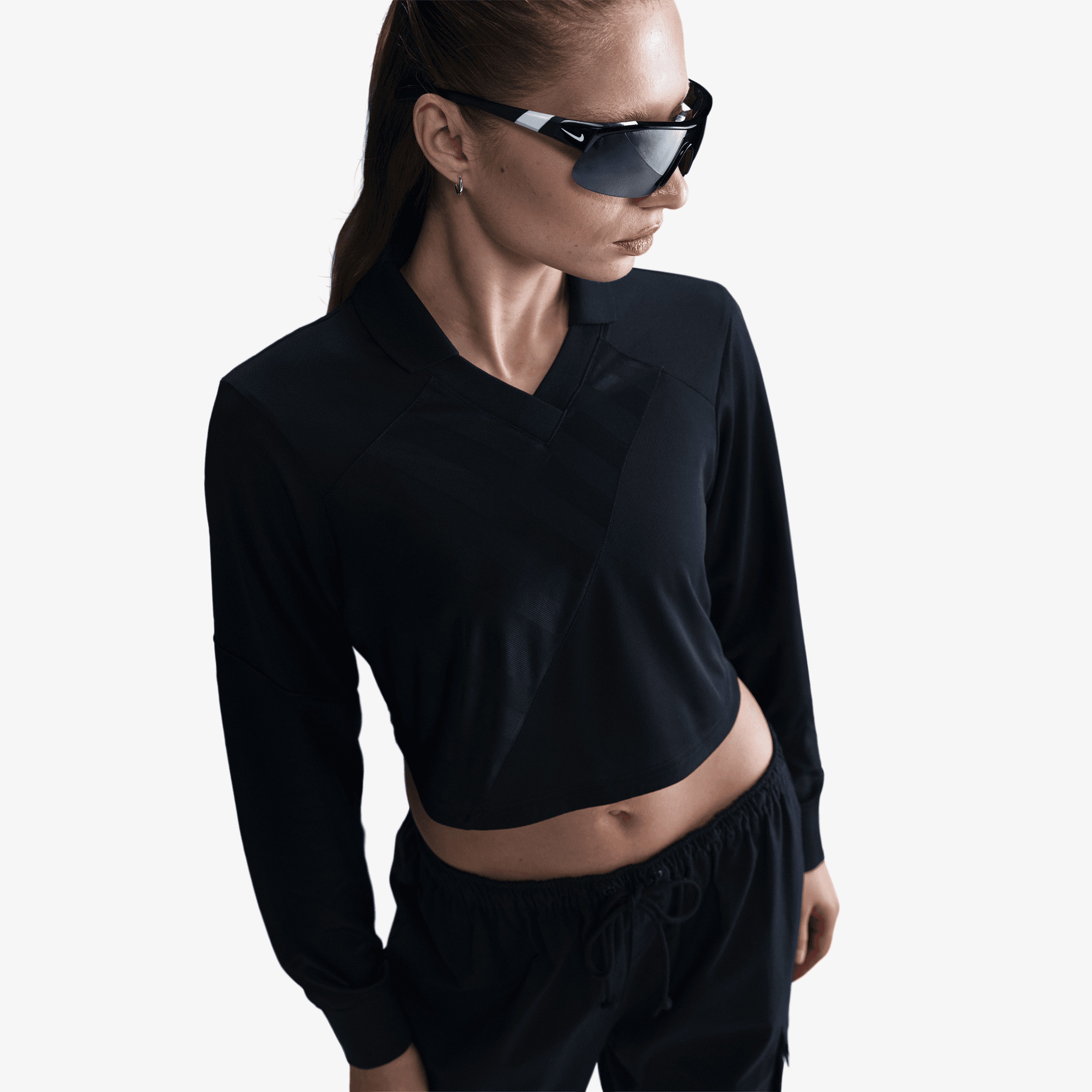 Nike Sportswear Cropped Kadın Siyah Üst