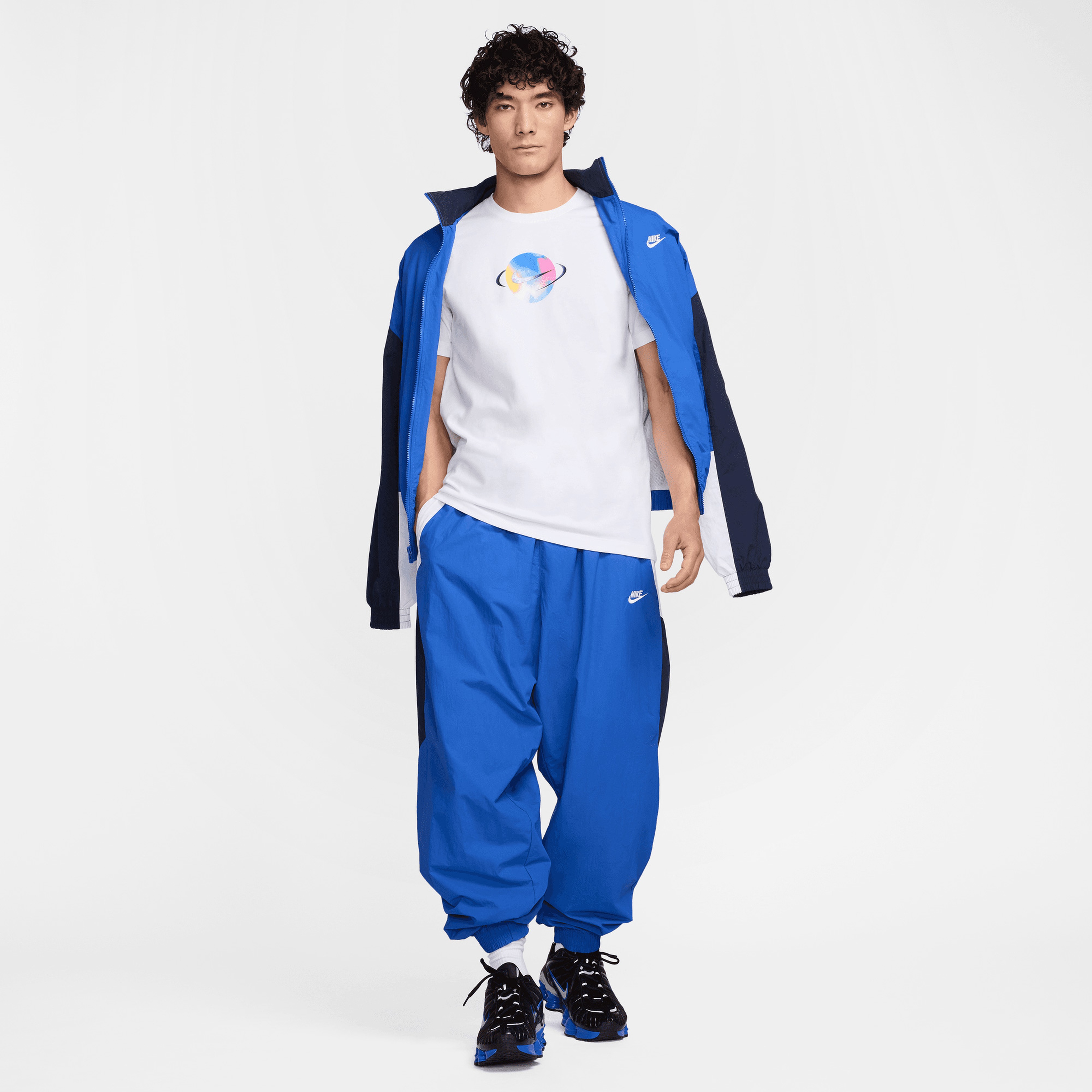 Nike OC Cosmic 2 Erkek Beyaz T-Shirt