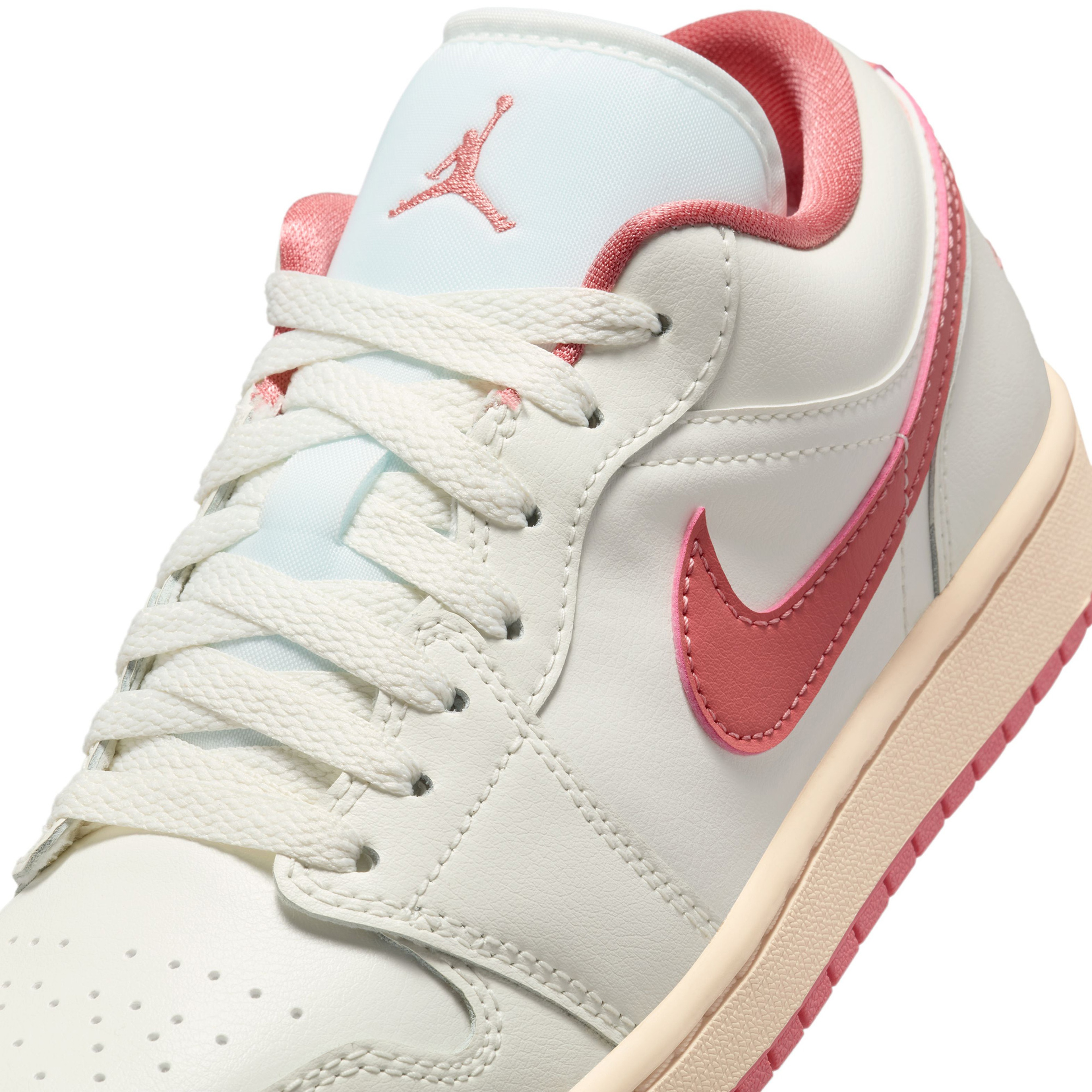 Nike Air Jordan 1 Low Erkek Beyaz Sneaker