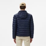 Erkek Kapüşonlu Lacivert Mont