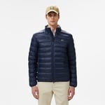 Erkek Kapüşonlu Lacivert Mont