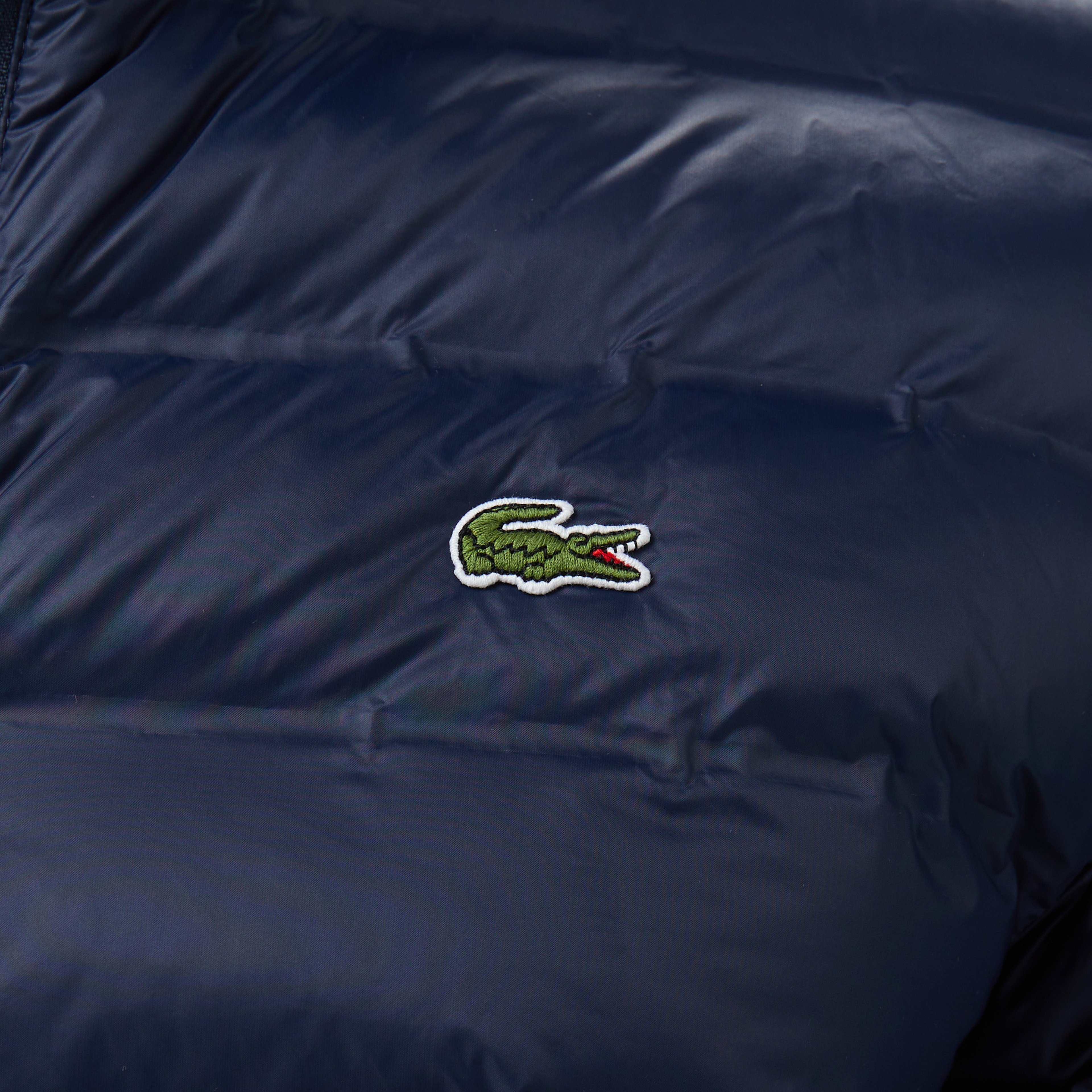 Erkek Kapüşonlu Lacivert Mont