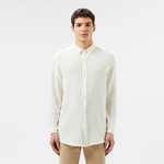 Erkek Slim Fit Beyaz Gömlek