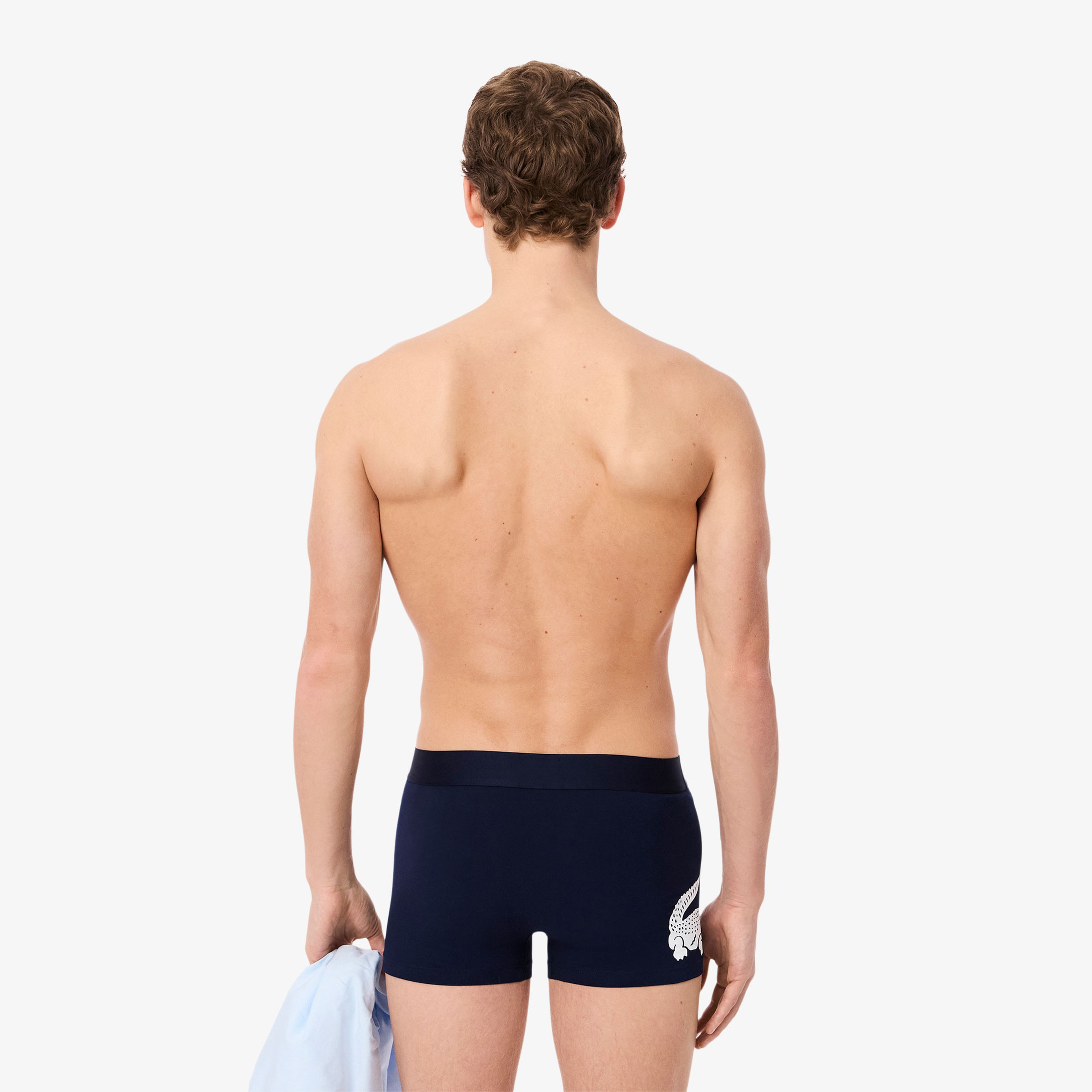 Erkek Baskılı 3'lü Renkli Boxer