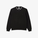 Erkek Classic Fit Bisiklet Yaka Siyah Sweatshirt