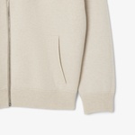 Erkek Relaxed Fit Kapüşonlu Gri Triko