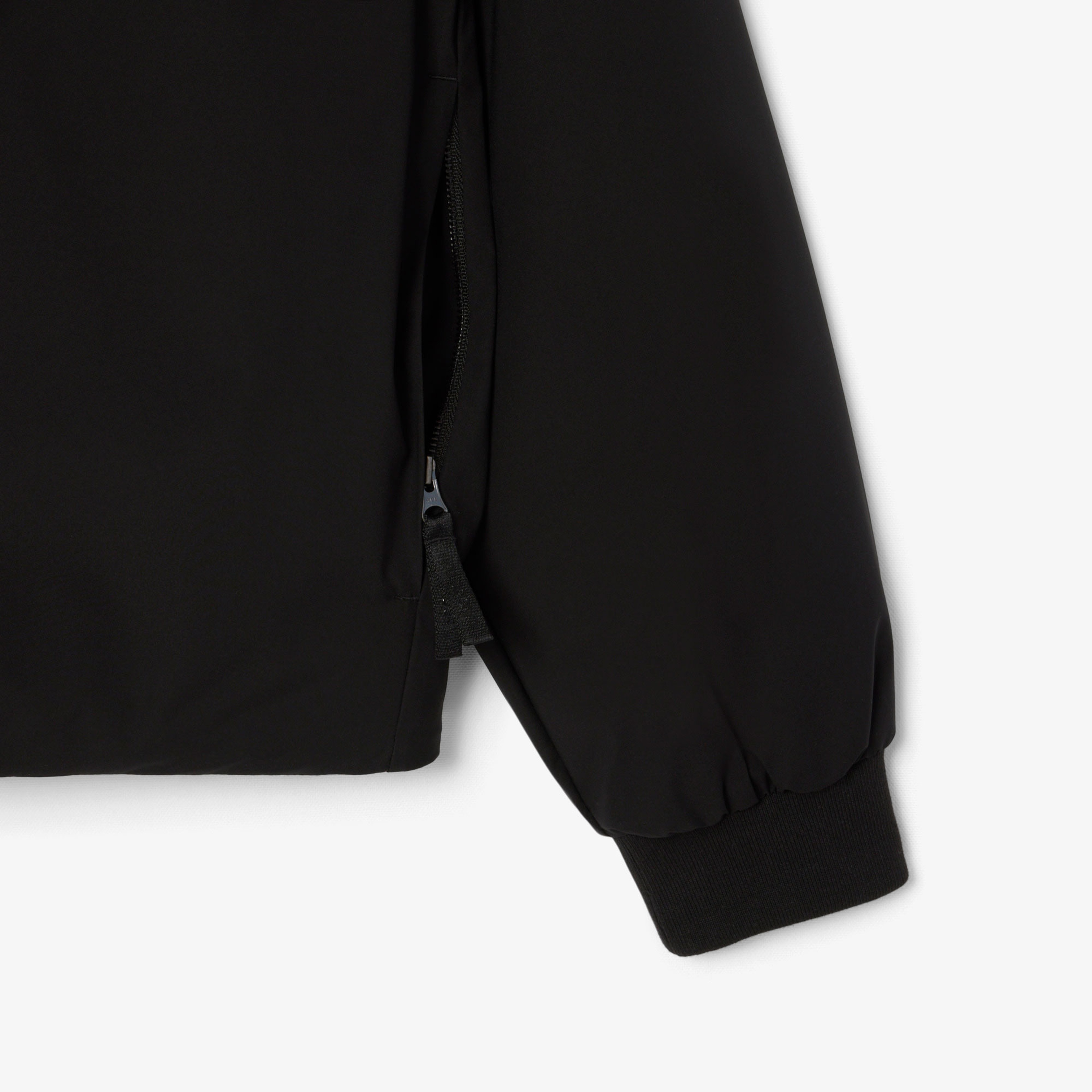 Erkek Hakim Yaka Siyah Bomber Ceket