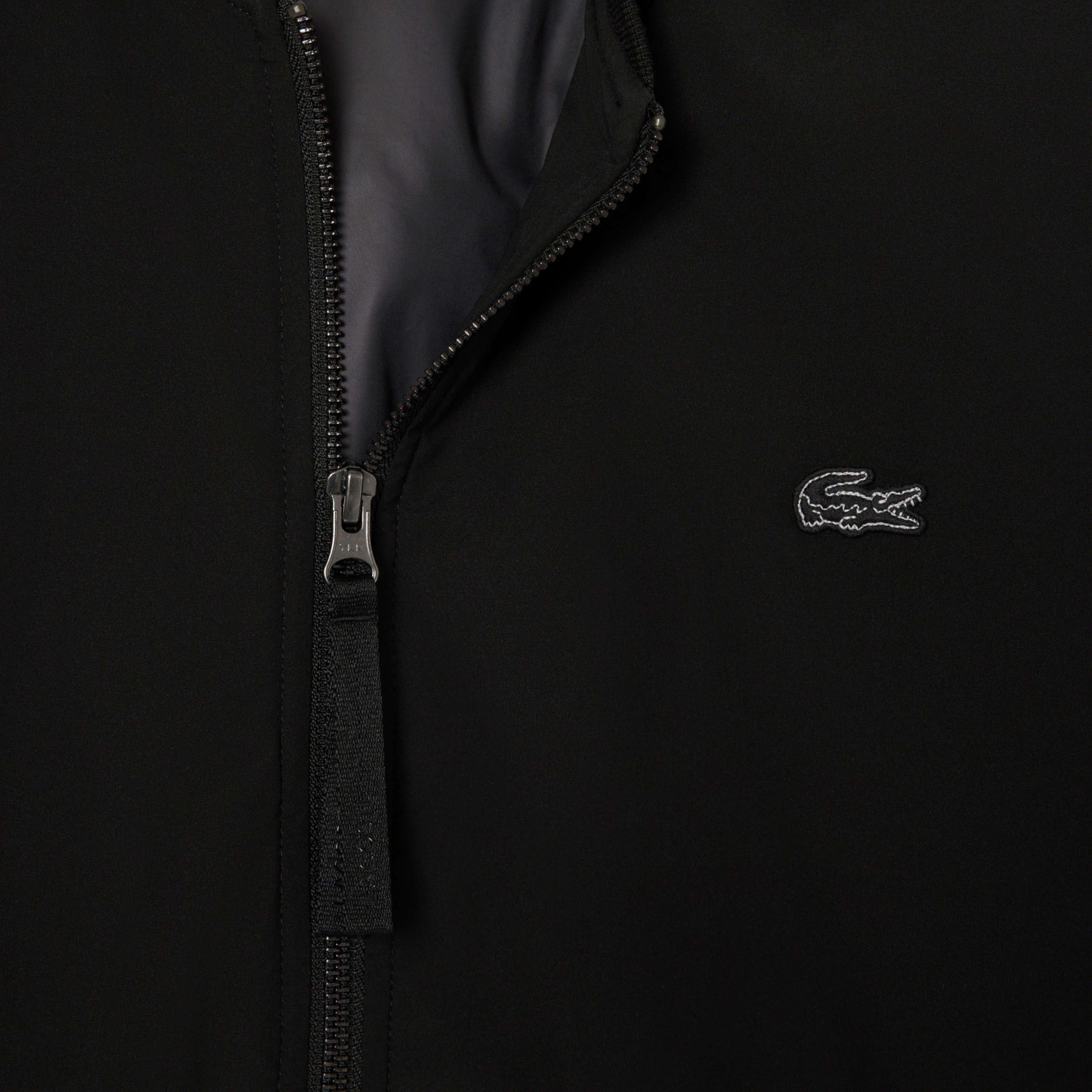 Erkek Hakim Yaka Siyah Bomber Ceket