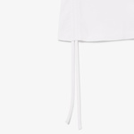 Kadın Slim Fit Beyaz Polo