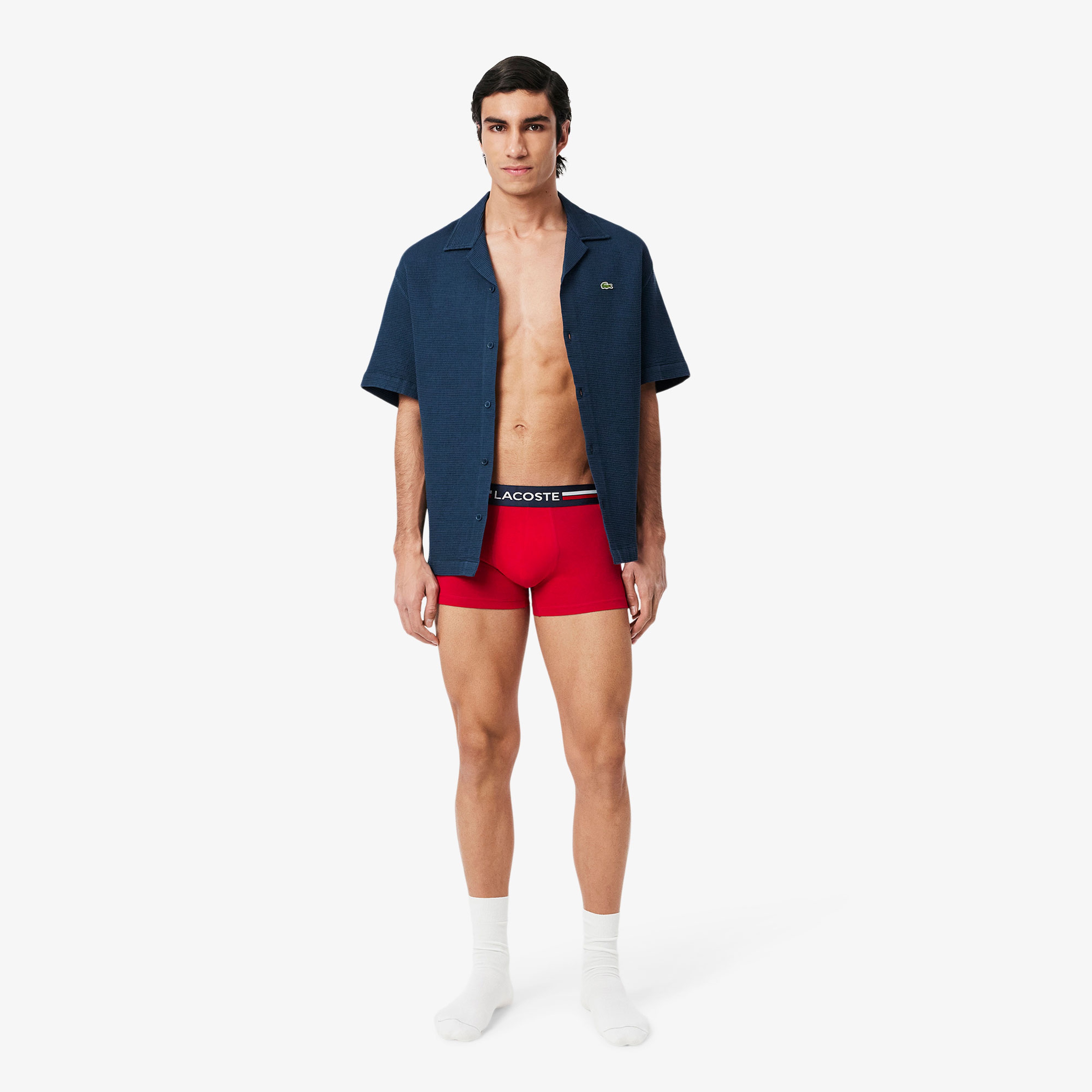 Erkek 3'lü Renkli Boxer