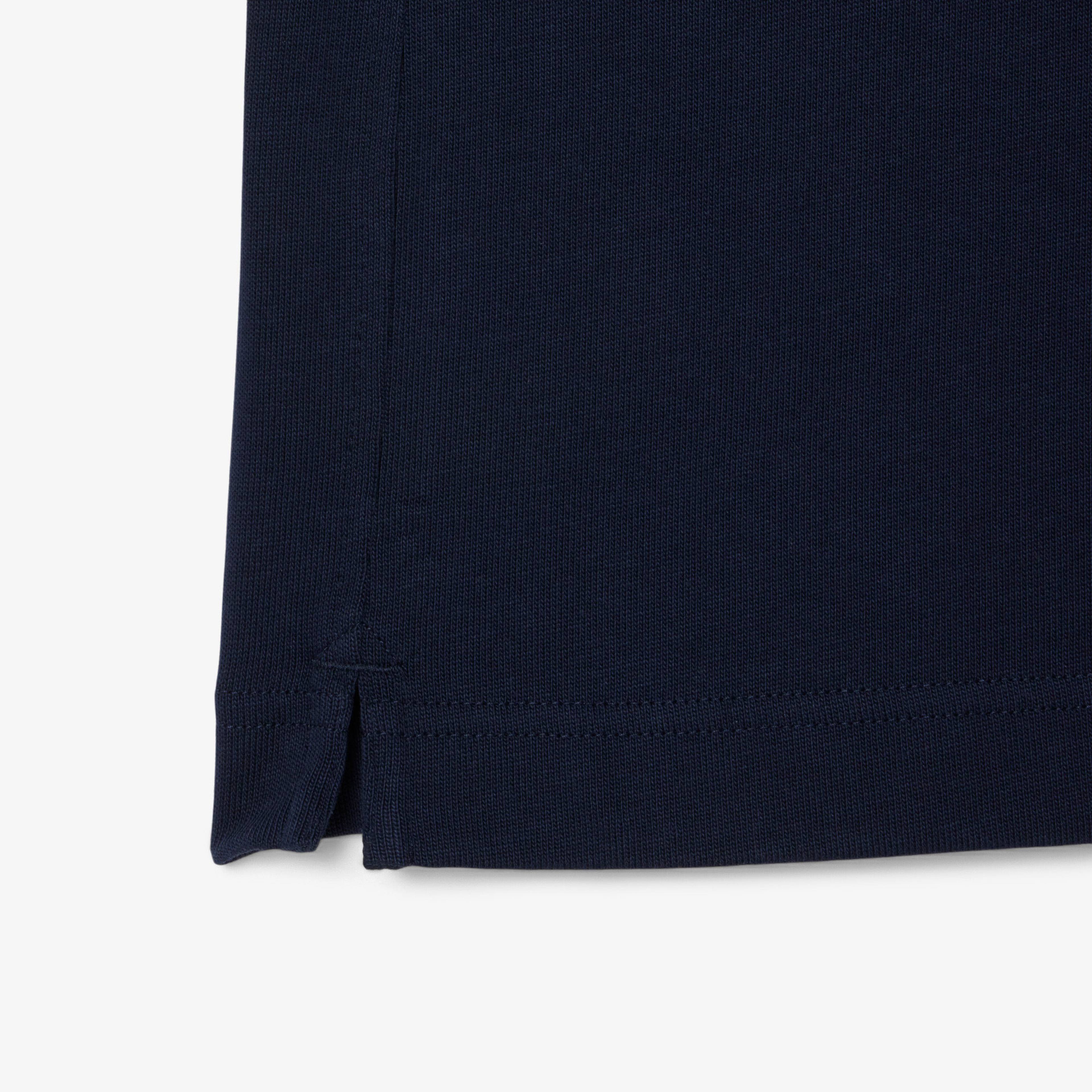 Erkek Classic Fit Uzun Kollu Polo Yaka Renk Bloklu Lacivert Rugby Polo