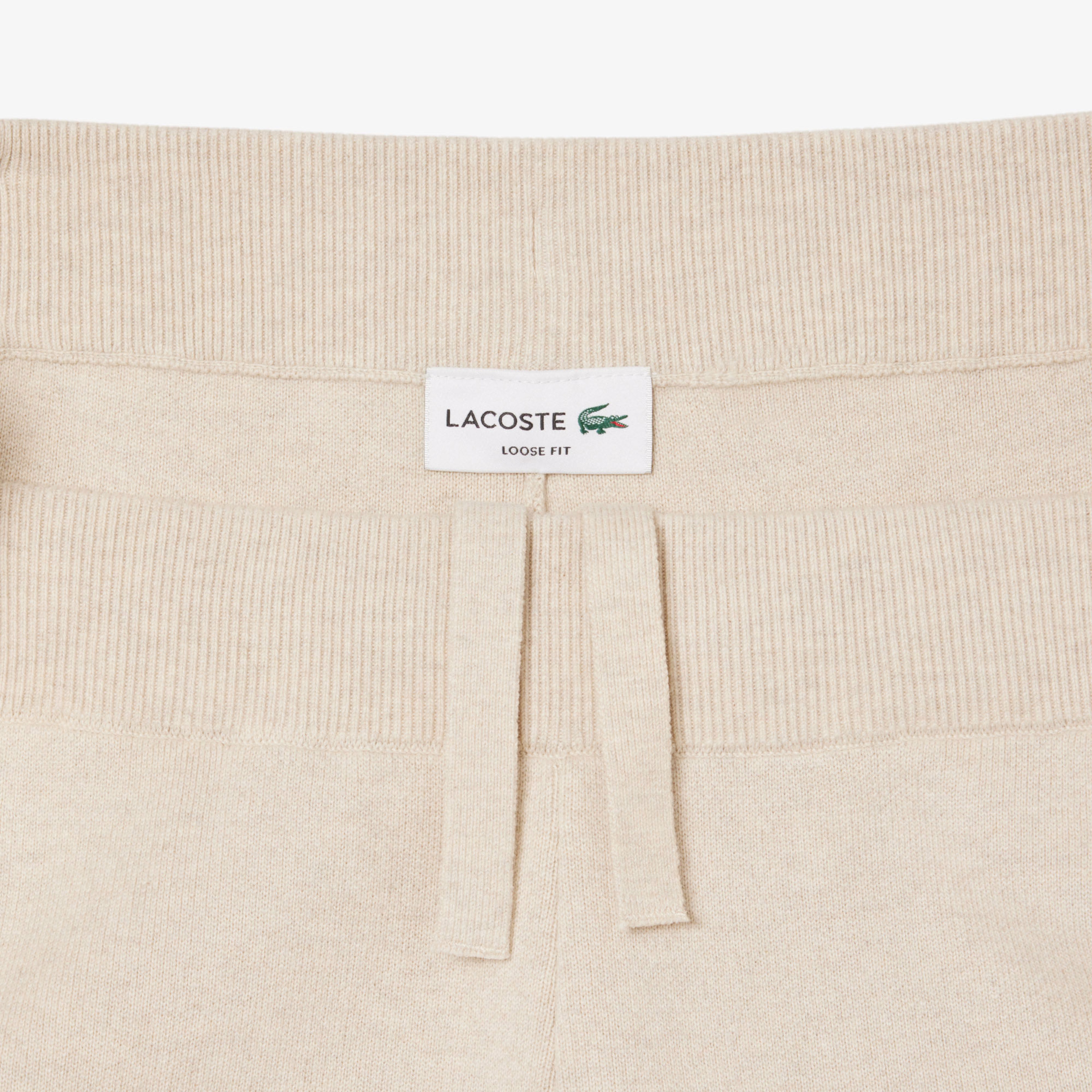 Erkek Loose Fit Bej Eşofman Altı