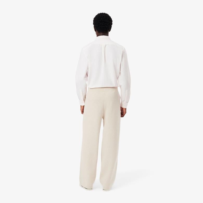 Erkek Loose Fit Bej Eşofman Altı