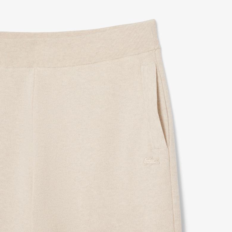 Erkek Loose Fit Bej Eşofman Altı