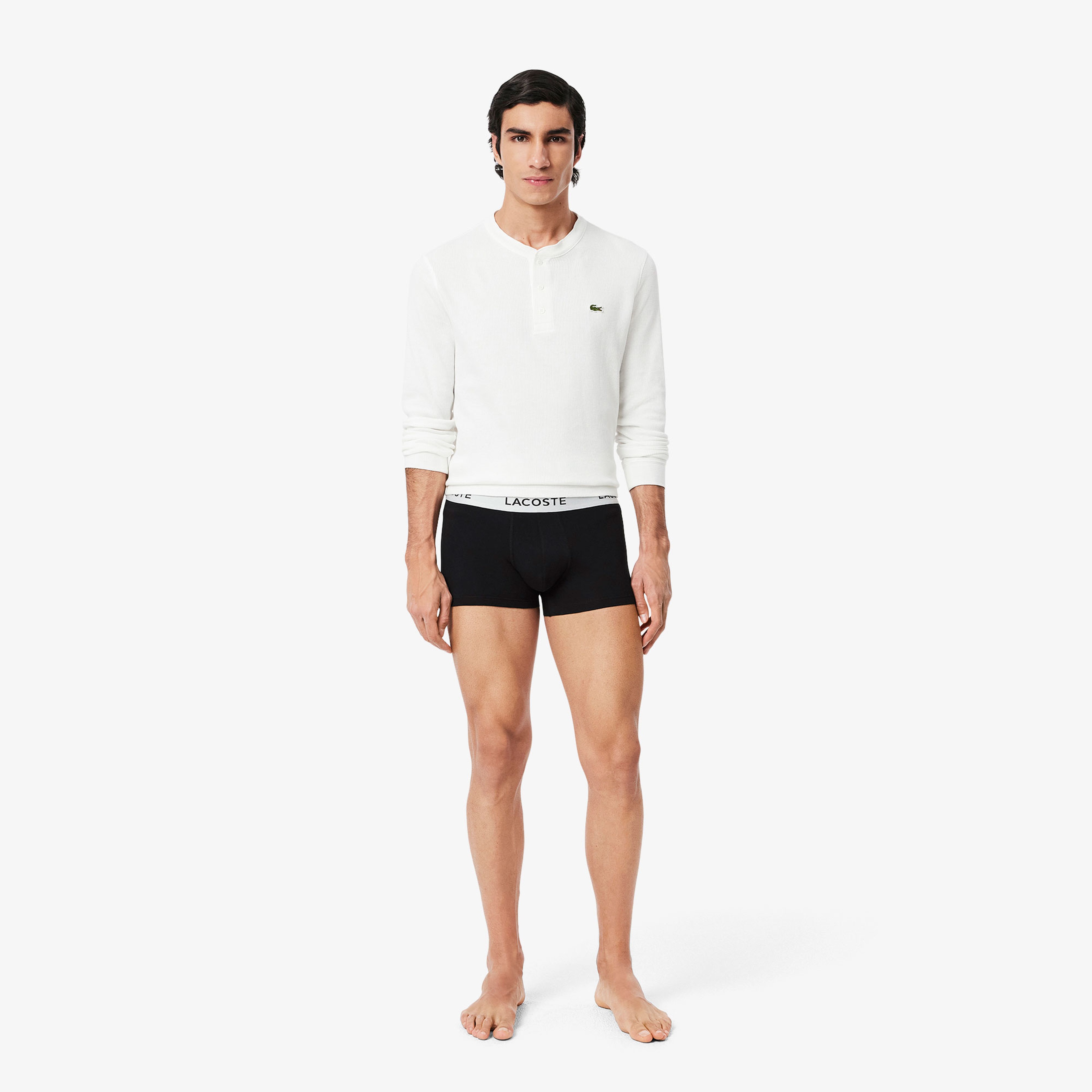 Erkek 3'lü Siyah Boxer