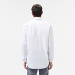 Erkek Slim Fit Beyaz Gömlek