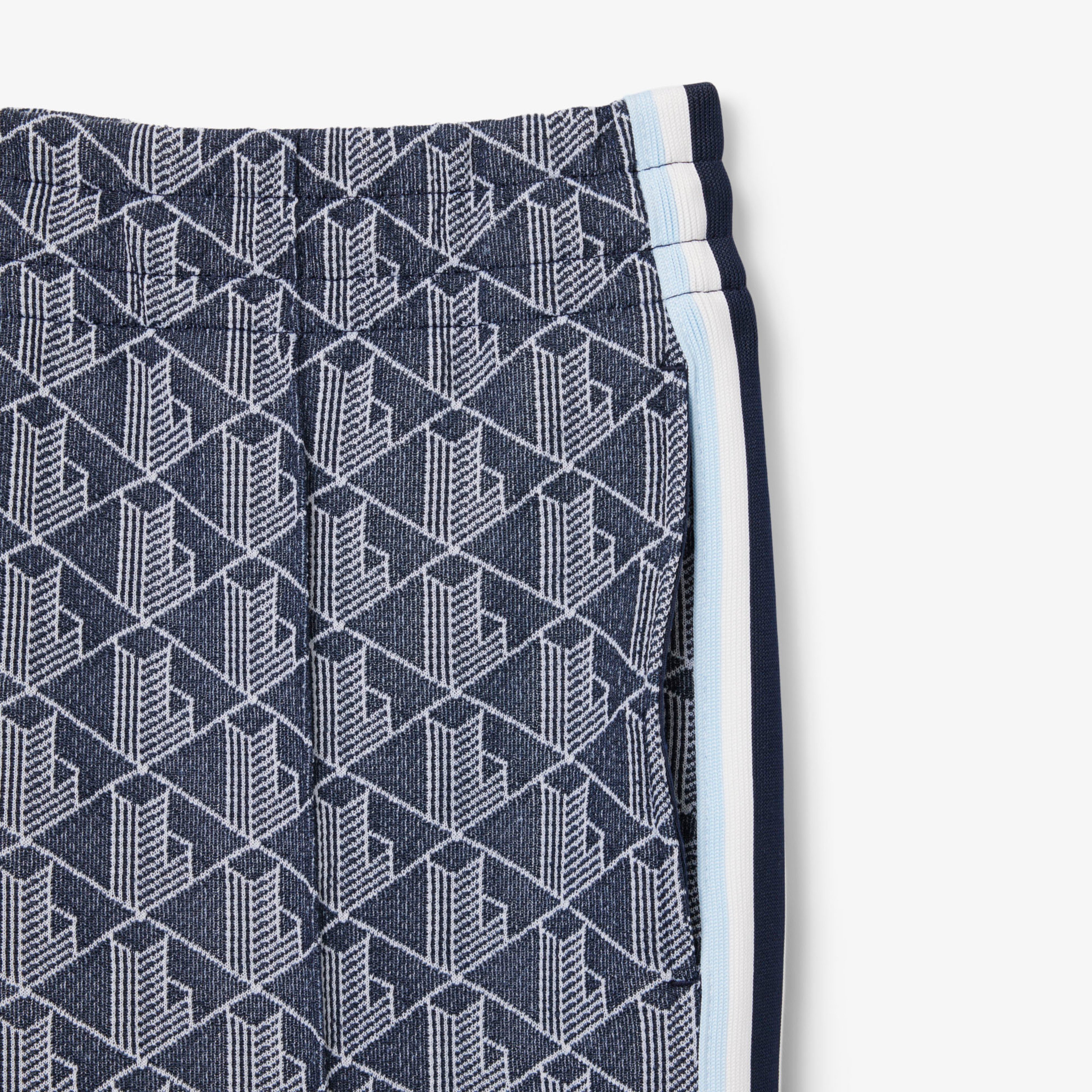 Lacoste Flare Fit Monogram Kadın Lacivert Eşofman Altı