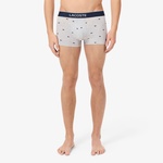 Erkek Desenli 3'lü Renkli Boxer