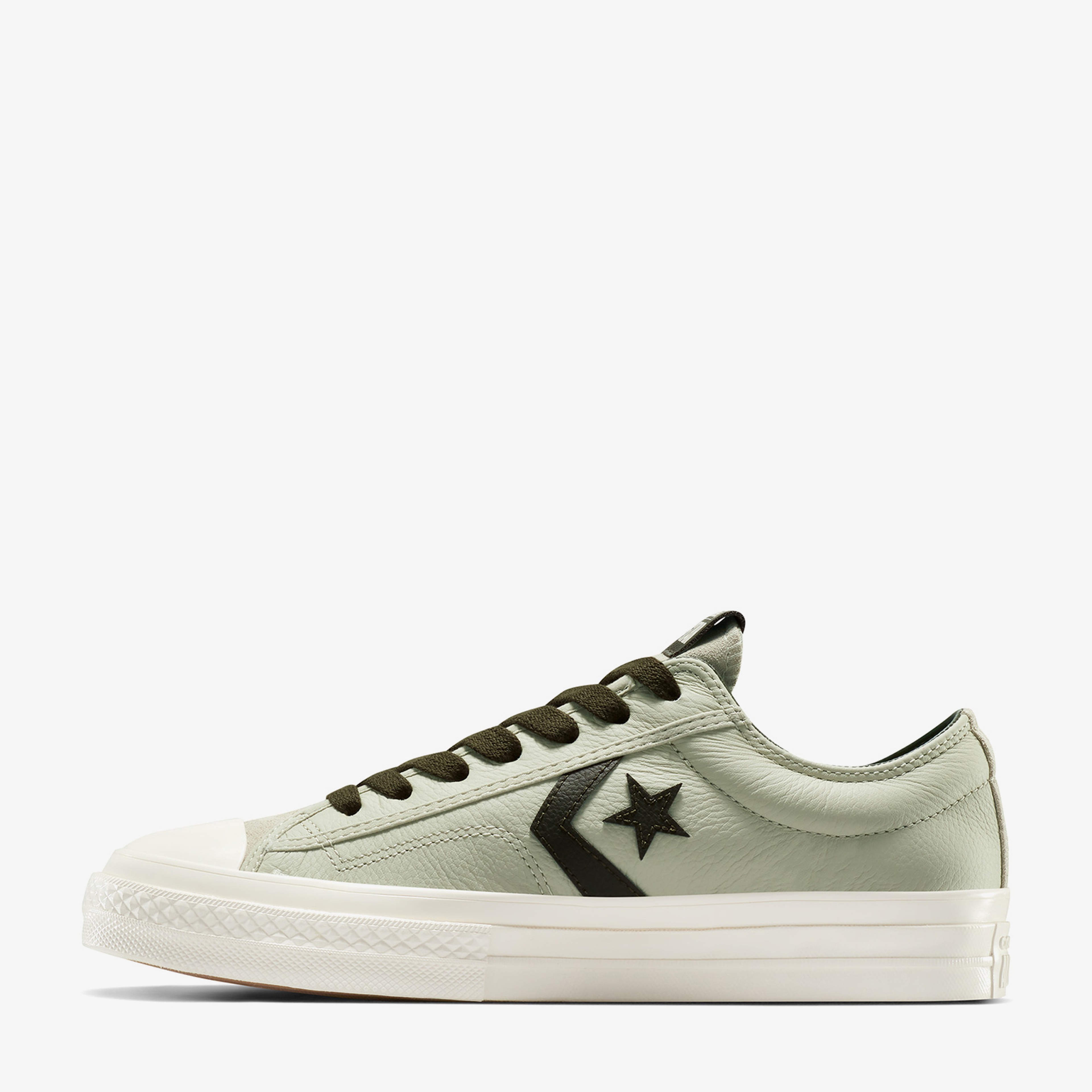 Converse Star Player 76 Unisex Yeşil Deri Sneaker