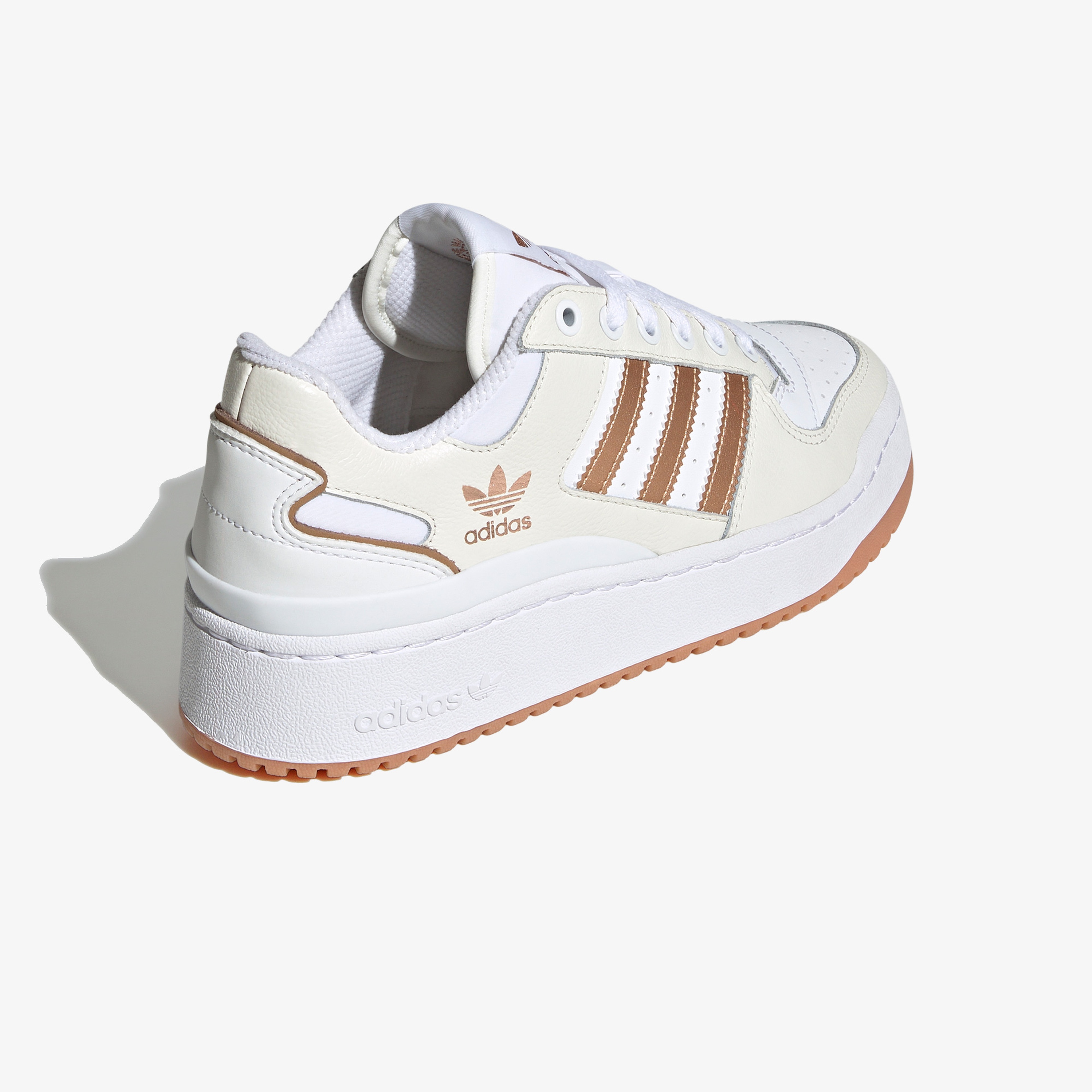 adidas Forum Bold Stripes Kadın Krem Spor Ayakkabı