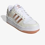 adidas Forum Bold Stripes Kadın Krem Spor Ayakkabı