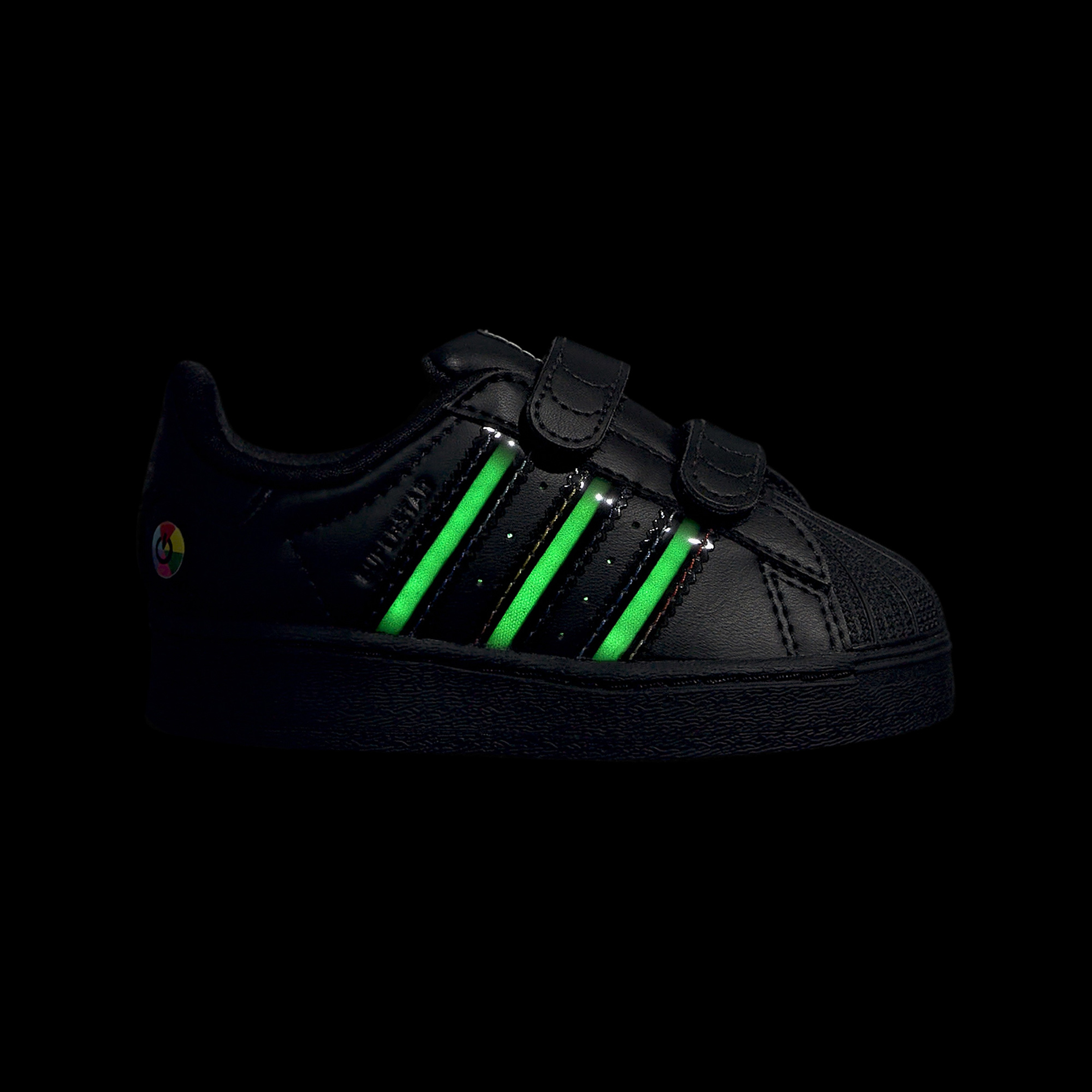 adidas Superstar Led Lights Cf Bebek Siyah Spor Ayakkabı