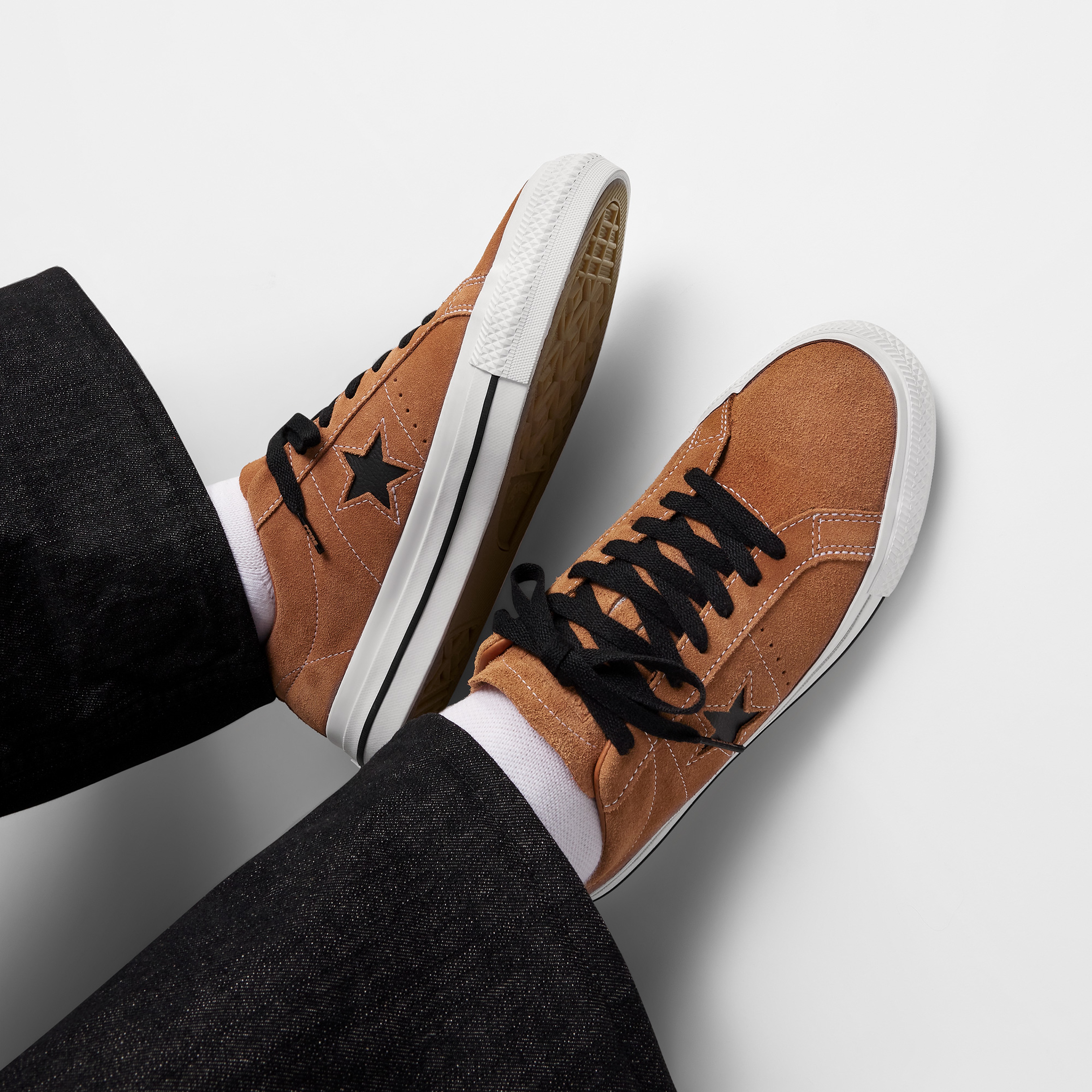 Converse One Star Pro Unisex Kırmızı Süet Sneaker