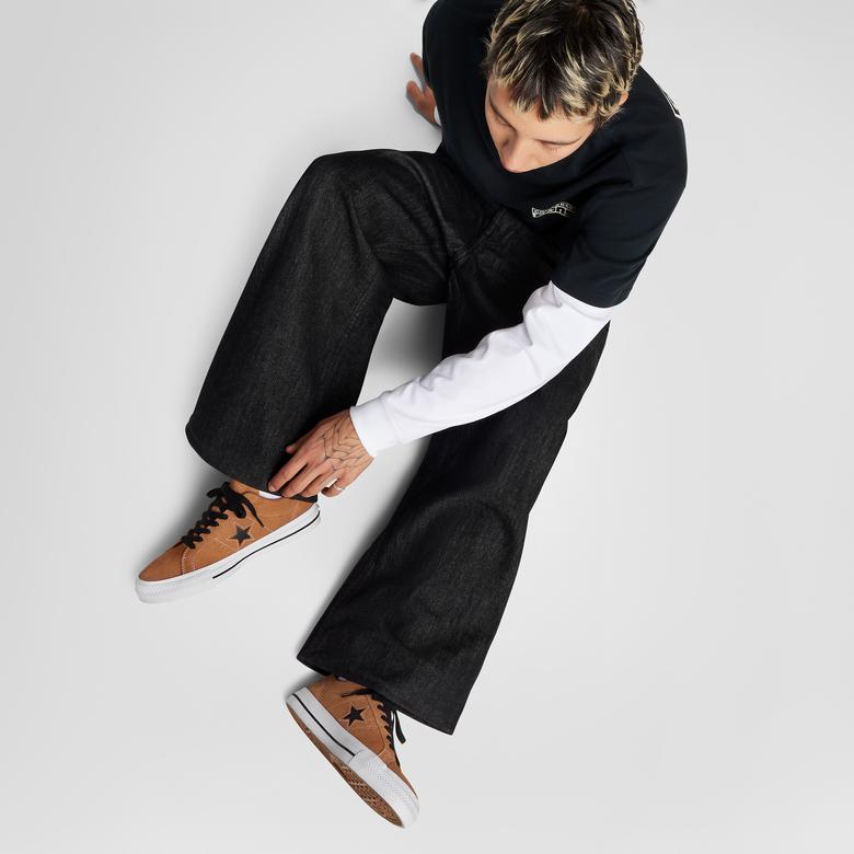 Converse One Star Pro Unisex Kırmızı Süet Sneaker