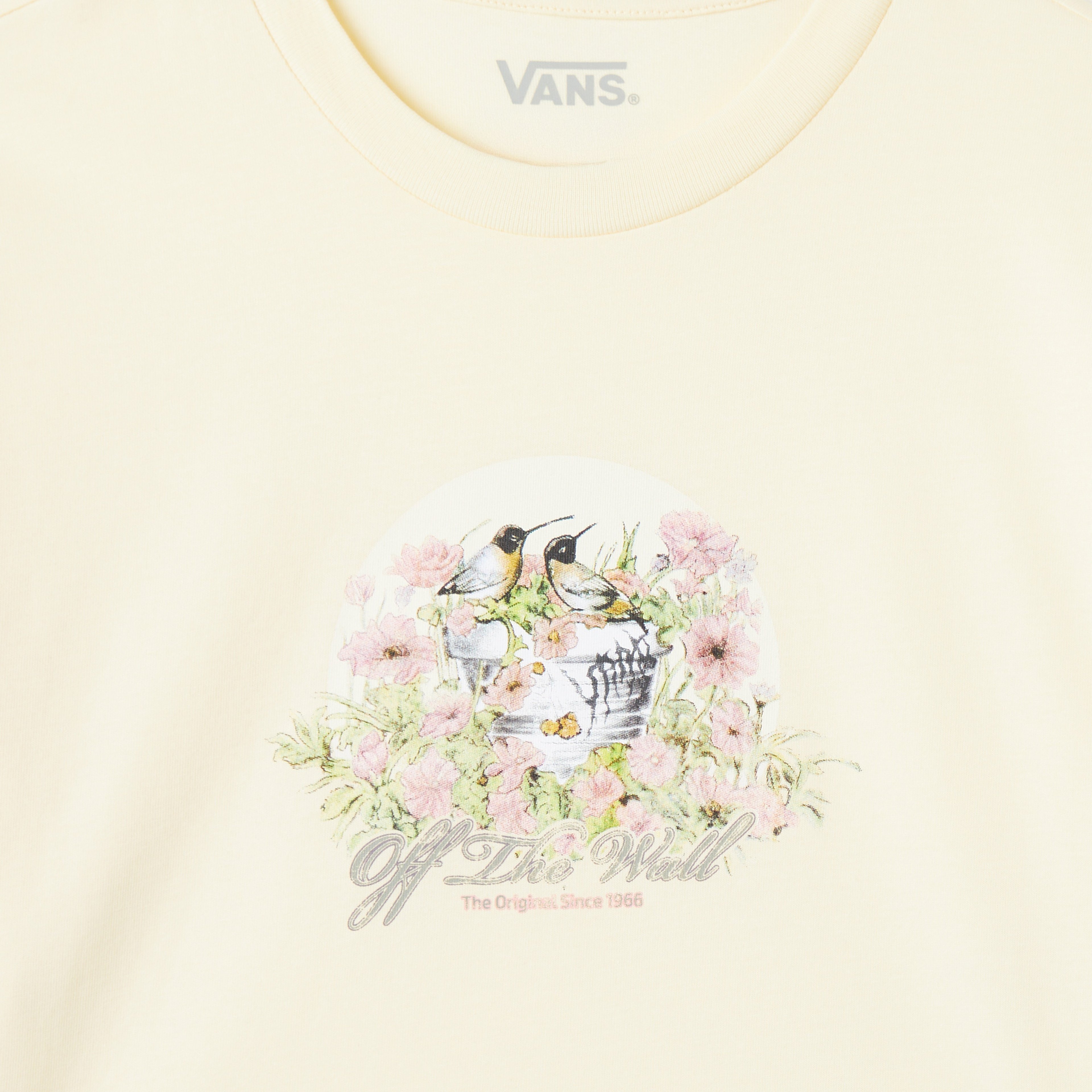 Vans Birdsong Relaxed Crop Ss Çocuk Sarı T-Shirt