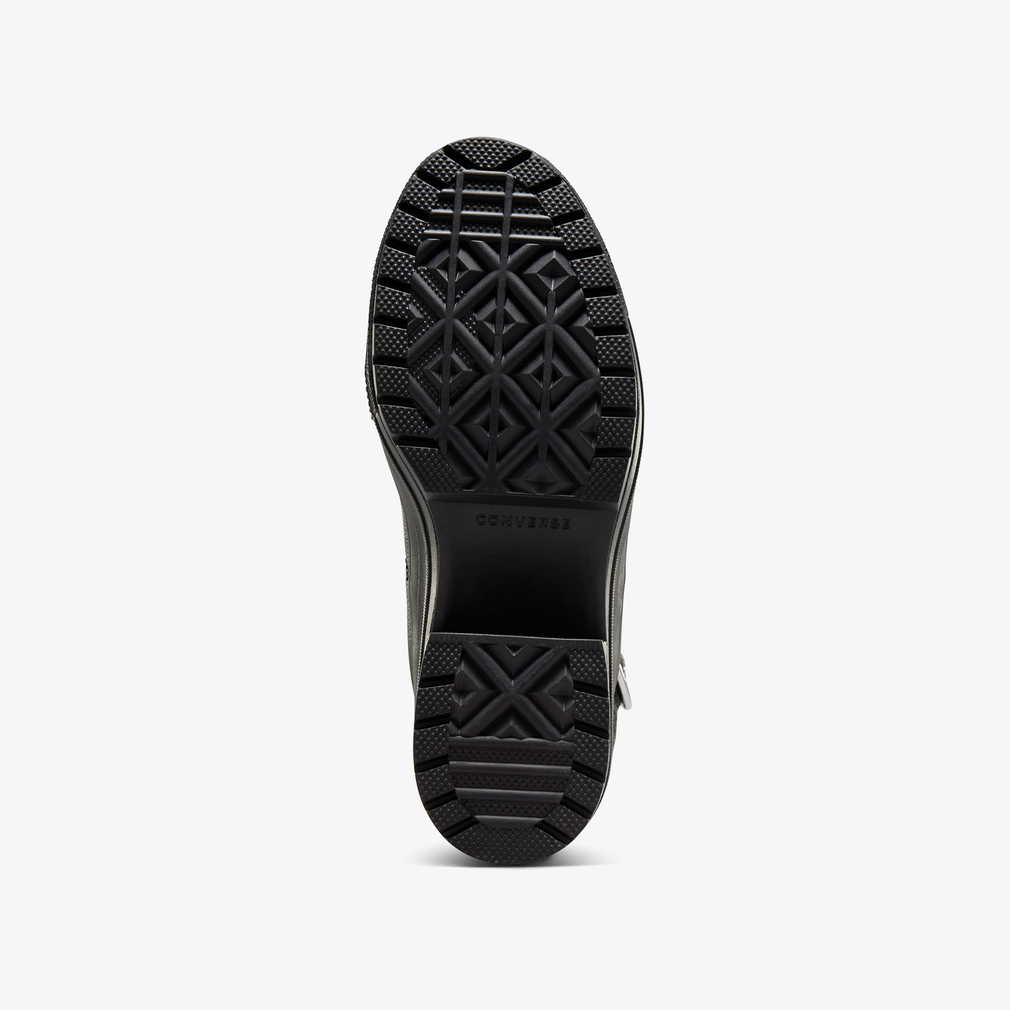 Converse Chuck 70 De Luxe Heel Unisex Siyah Deri Platform Dark Romance Sneaker