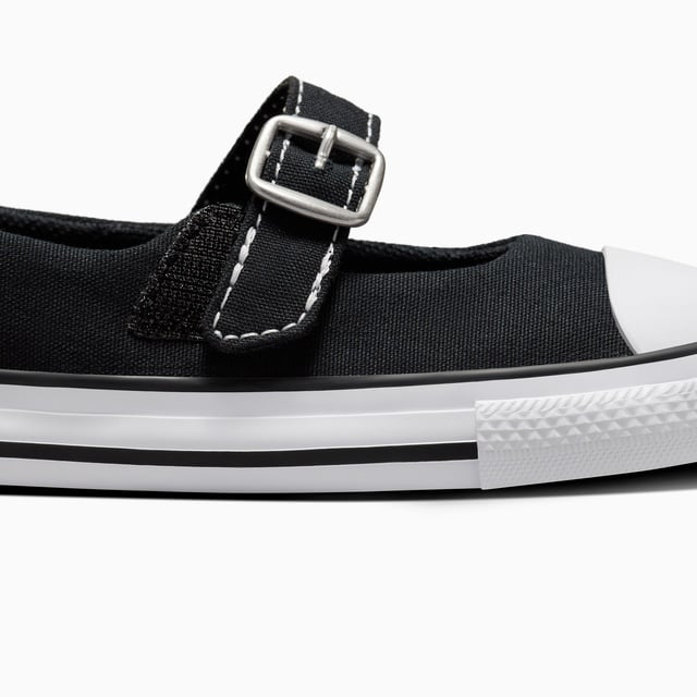 Converse Chuck Taylor All Star Dainty Mary Jane Bebek Siyah Babet - Görsel 9
