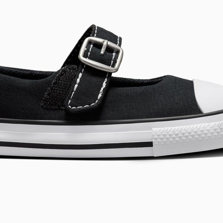 Converse Chuck Taylor All Star Dainty Mary Jane Bebek Siyah Babet