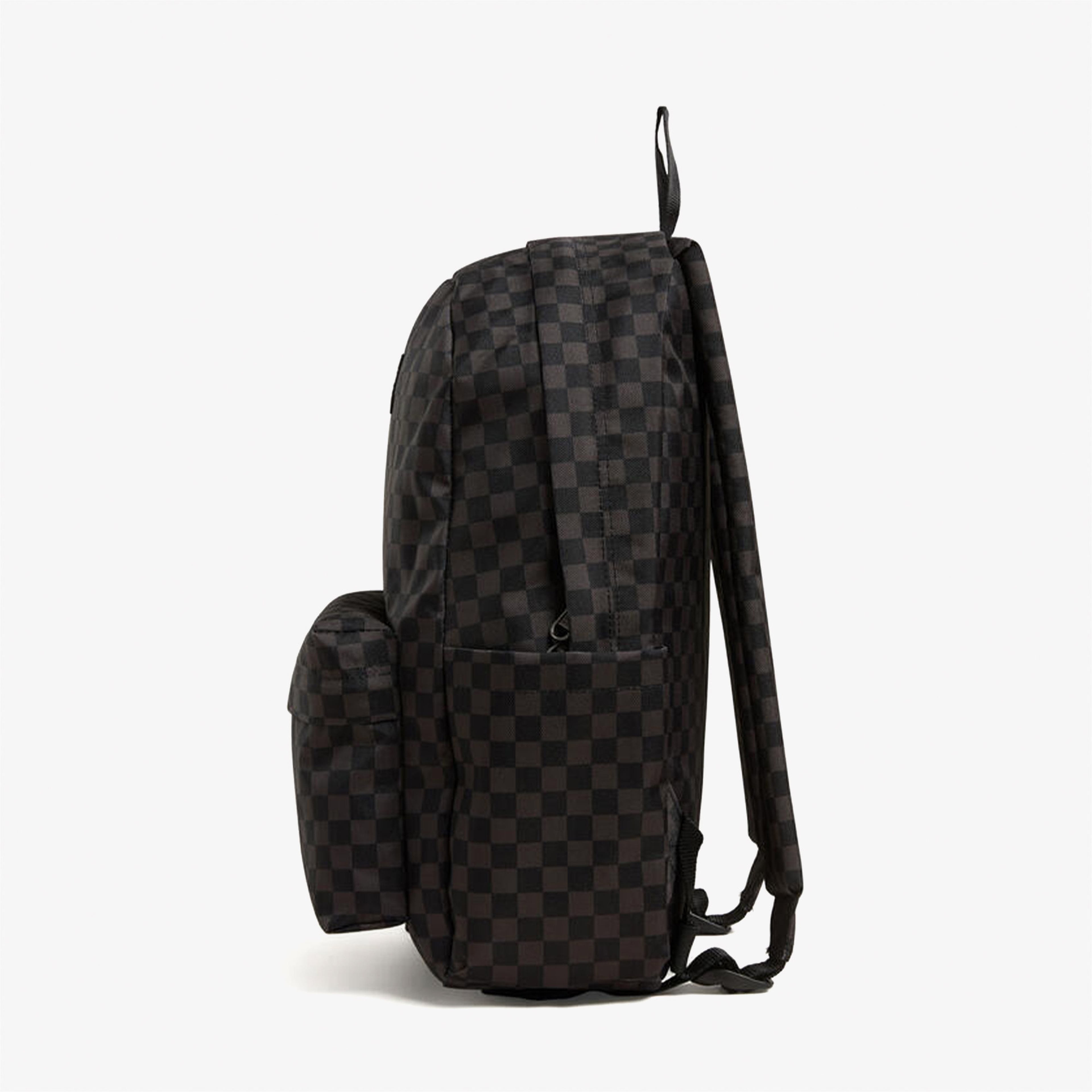 Vans Old Skool Grom Check Çocuk Siyah Sırt Çantası